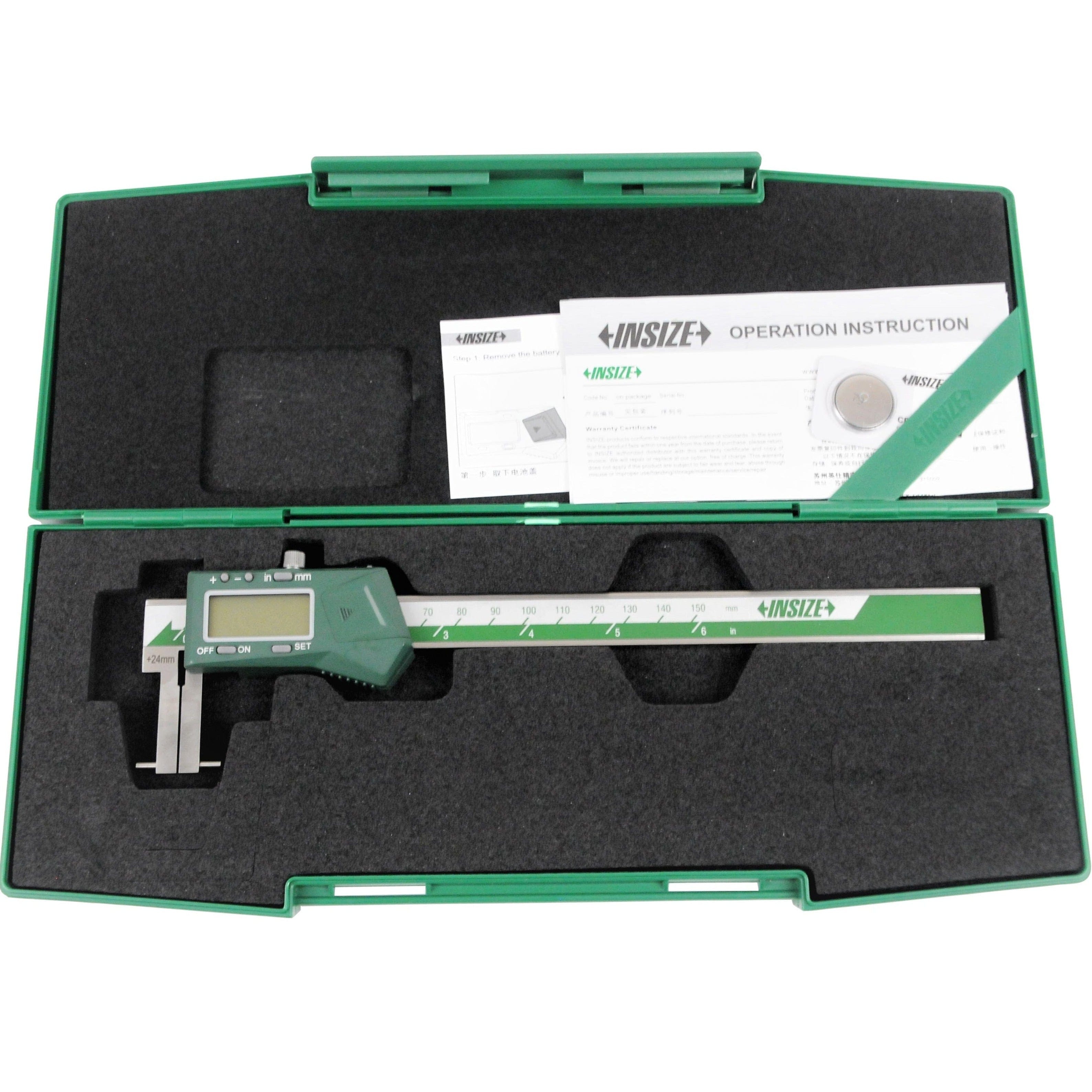 INSIZE Measuring Equipment Insize Digital Inside Point Caliper 24-150mm Range Series 1121-150A