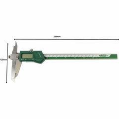 INSIZE Measuring Equipment Insize Digital Offset Caliper 0-200mm/0-8" Range Series 1186-200A