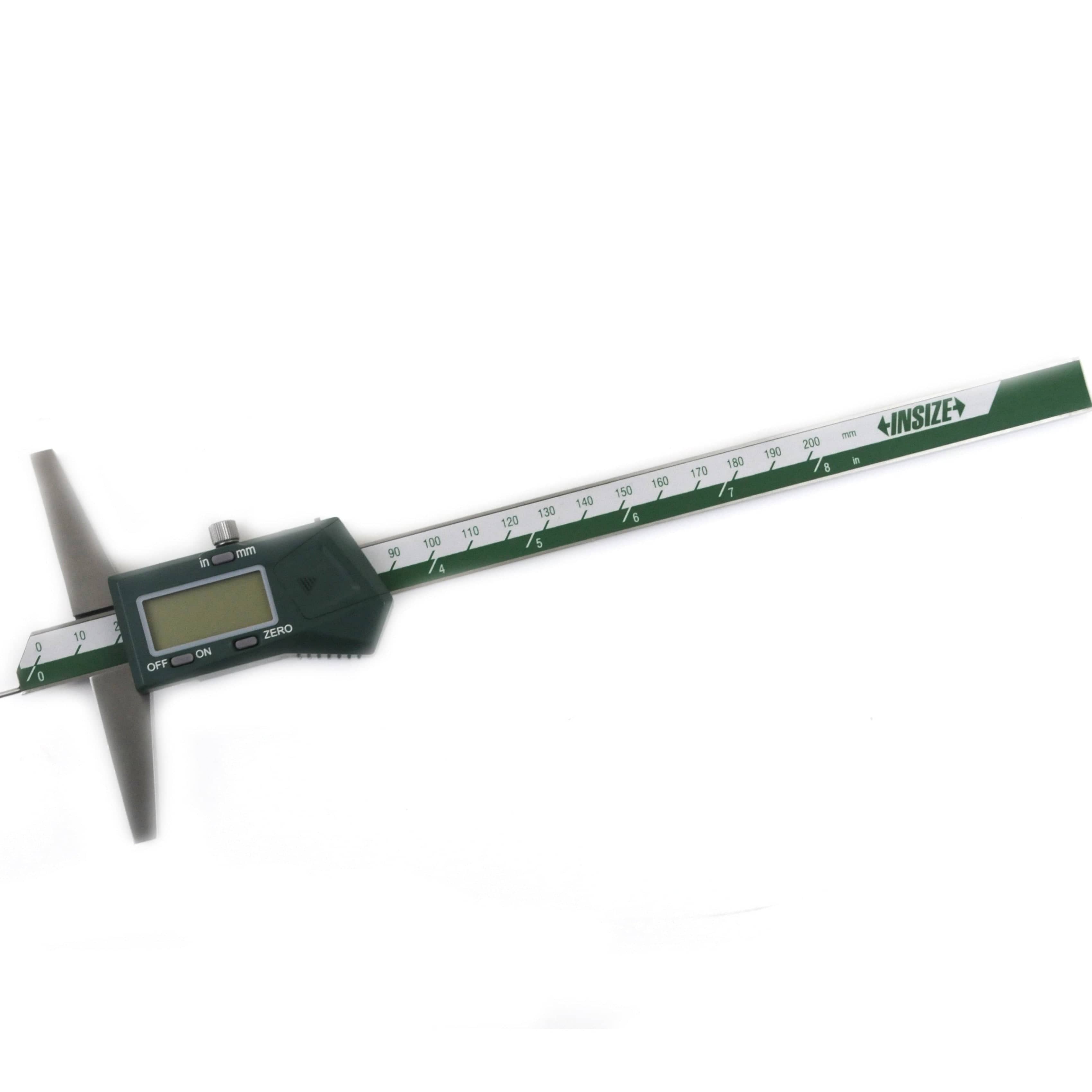 INSIZE Measuring Equipment Insize Digital Point Depth Gauge 0-200mm x 0.01mm Range Series 1143-200A