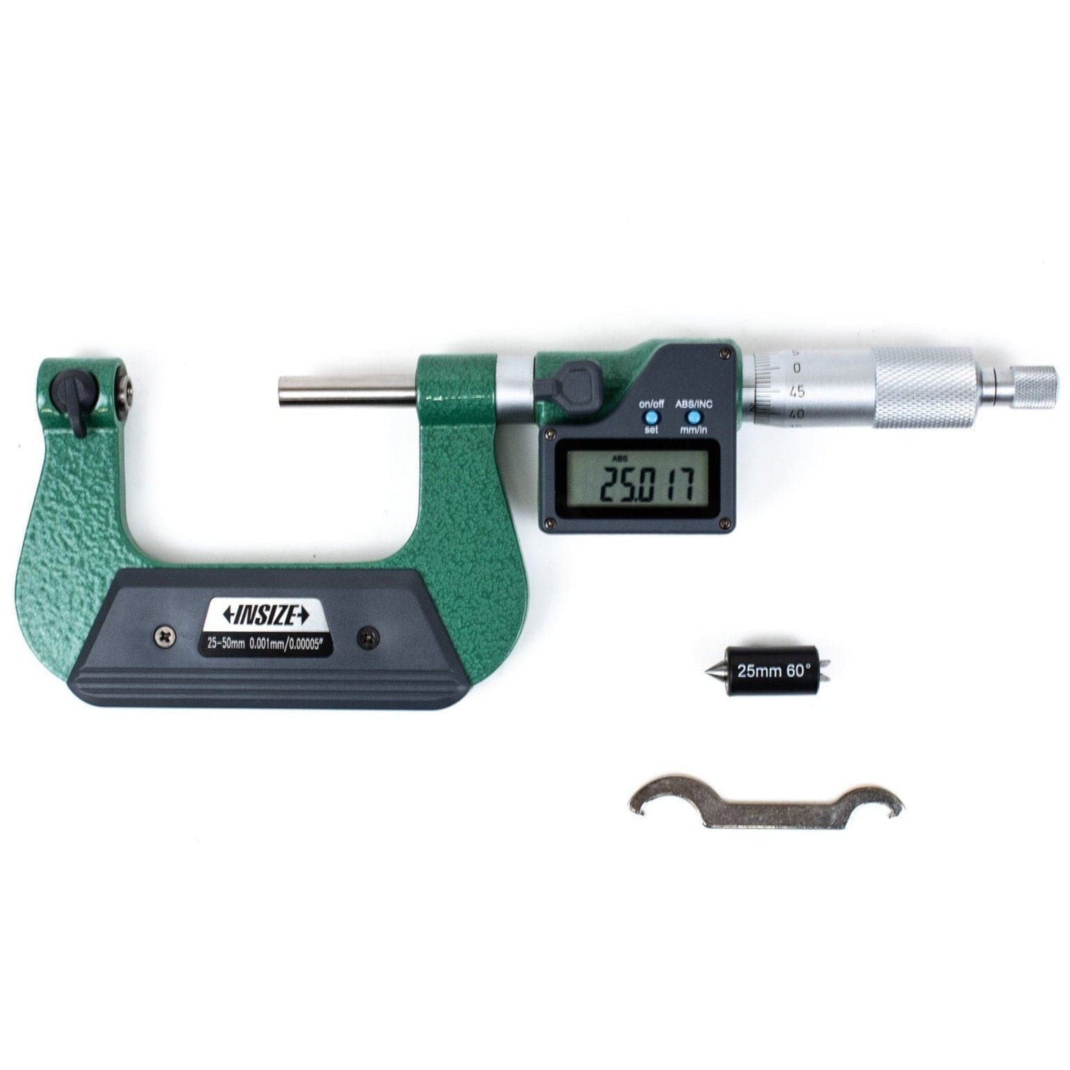 INSIZE Measuring Equipment Insize Digital Screw Thread Micrometer 25-50mm Range Series 3581-50A