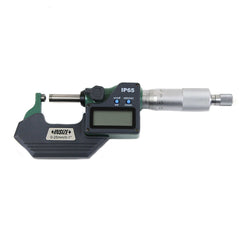 INSIZE MEASURING EQUIPMENT Insize Digital Spherical Anvil Tube Micrometer 0-25mm/0-1" Range Series 3560-25A