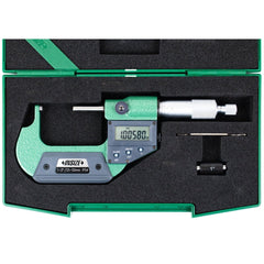 INSIZE Measuring Equipment Insize Digital Spherical Anvil Tube Micrometer 0-25mm/0-1" Range Series 3560-25SE
