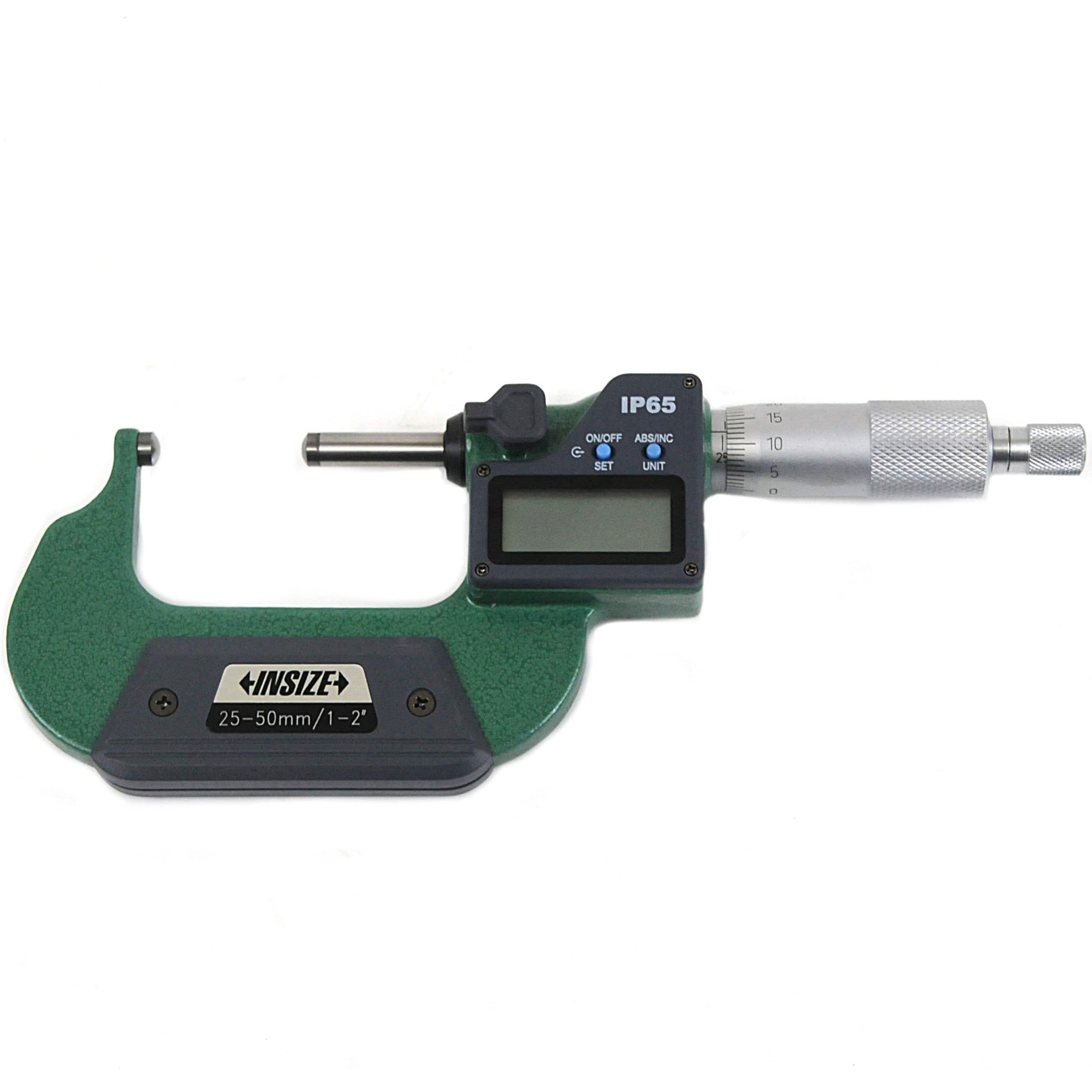 INSIZE Measuring Equipment Insize Digital Spherical Anvil Tube Micrometer 25-50mm/1-2" Range Series 3560-50SA