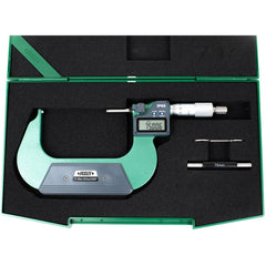 INSIZE Measuring Equipment Insize Digital Spherical Anvil Tube Micrometer 75-100mm/3-4" Range Series 3560-100A