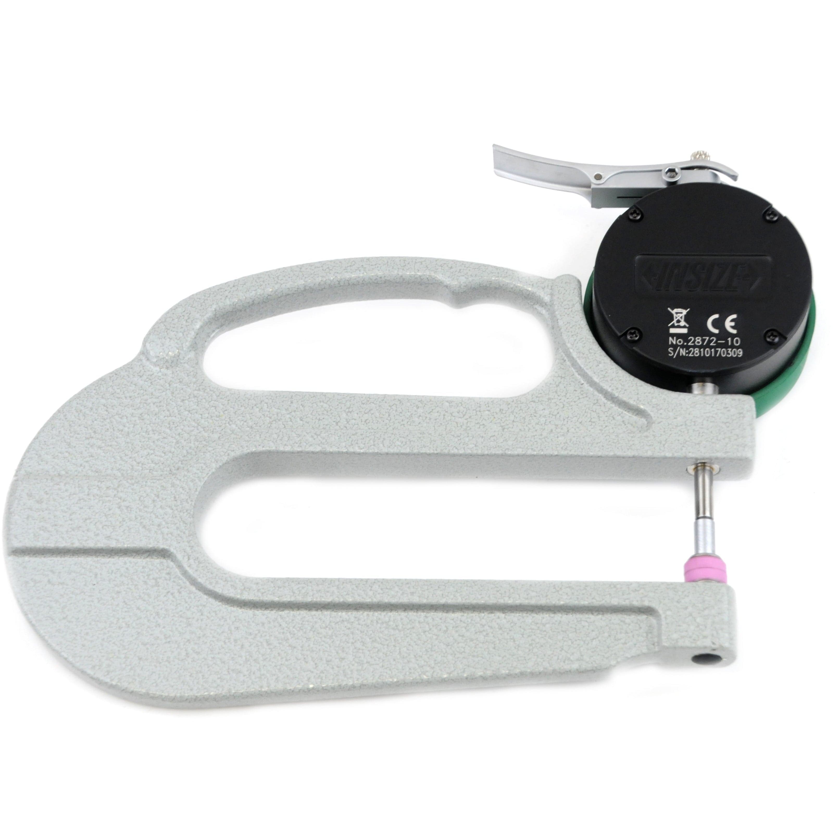 INSIZE Measuring Equipment Insize Digital Thickness Gauge 0-10mm/0-0.4" Range Series 2872-10