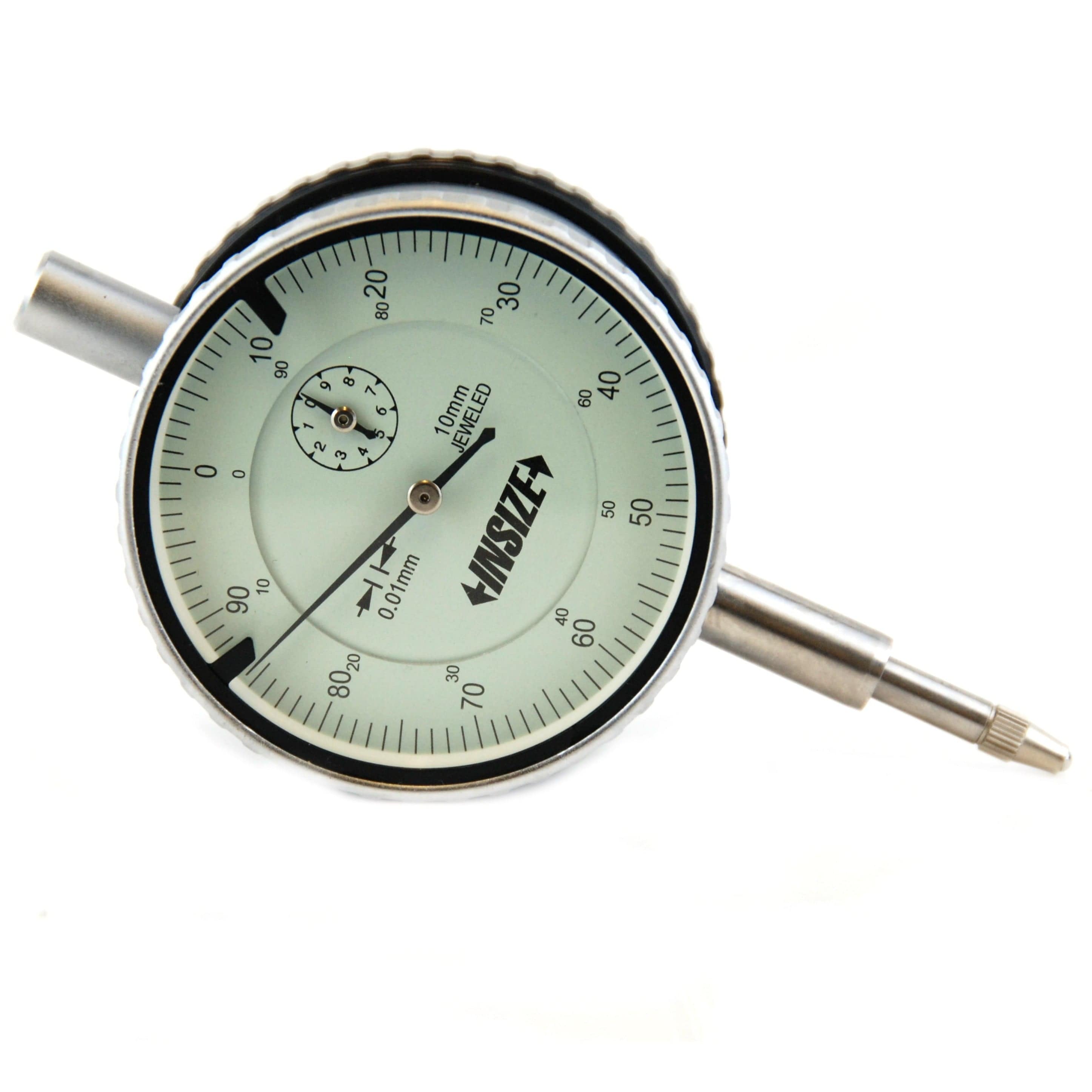 INSIZE Measuring Equipment Insize Double Face Dial Test Indicator 10mm x 0.1mm Range Series 2328-10