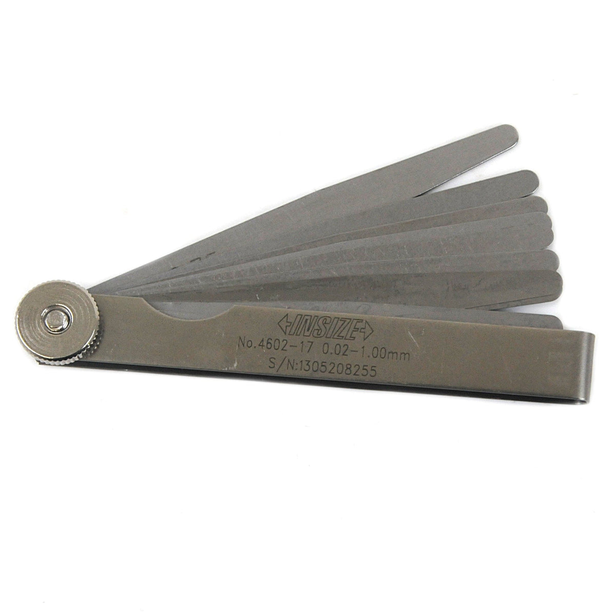 INSIZE Measuring Equipment Insize Feeler Gauge 17pc Set 0.02-1mm Range Set 4602-17