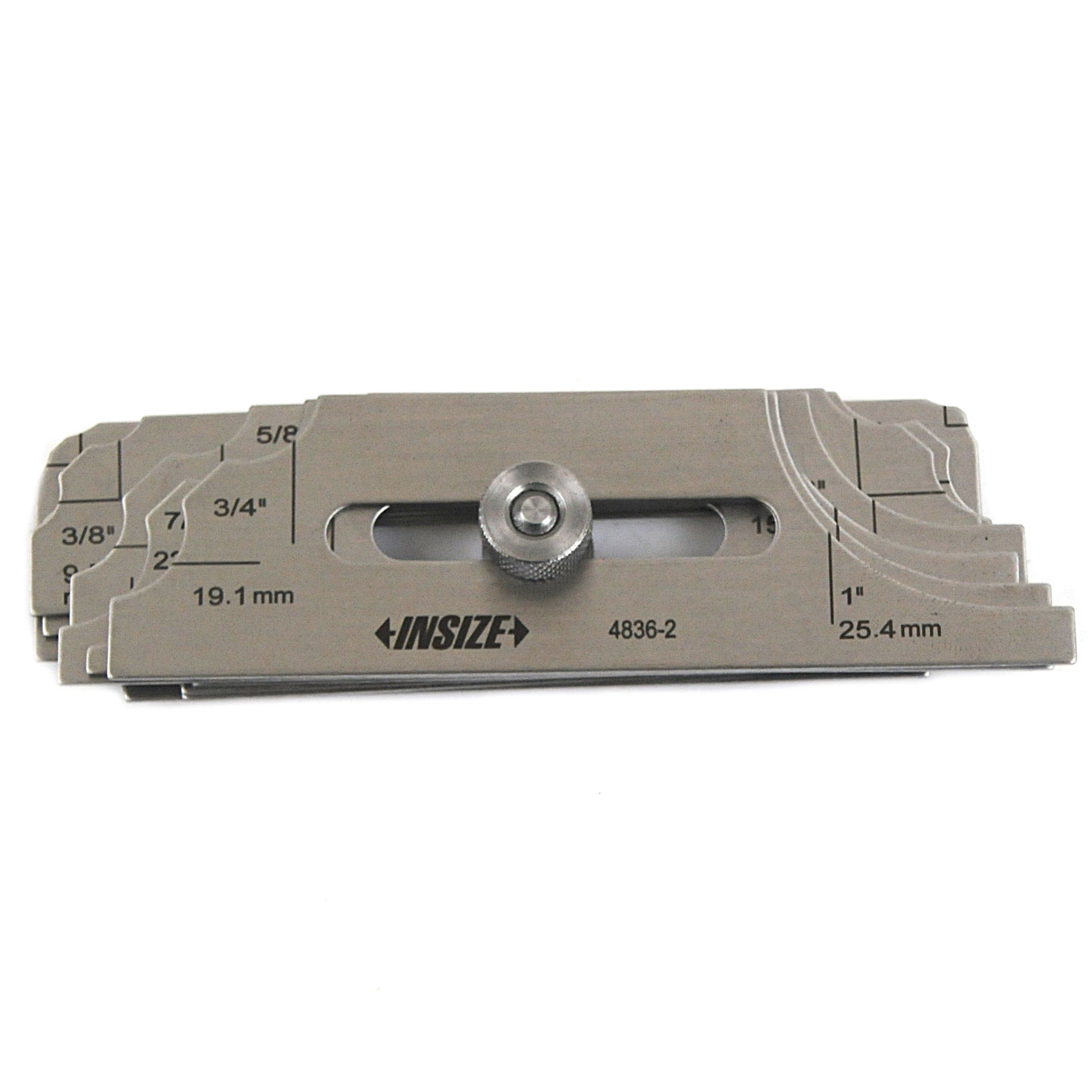 INSIZE Measuring Equipment Insize Fillet Weld Gauge Series 4836-2