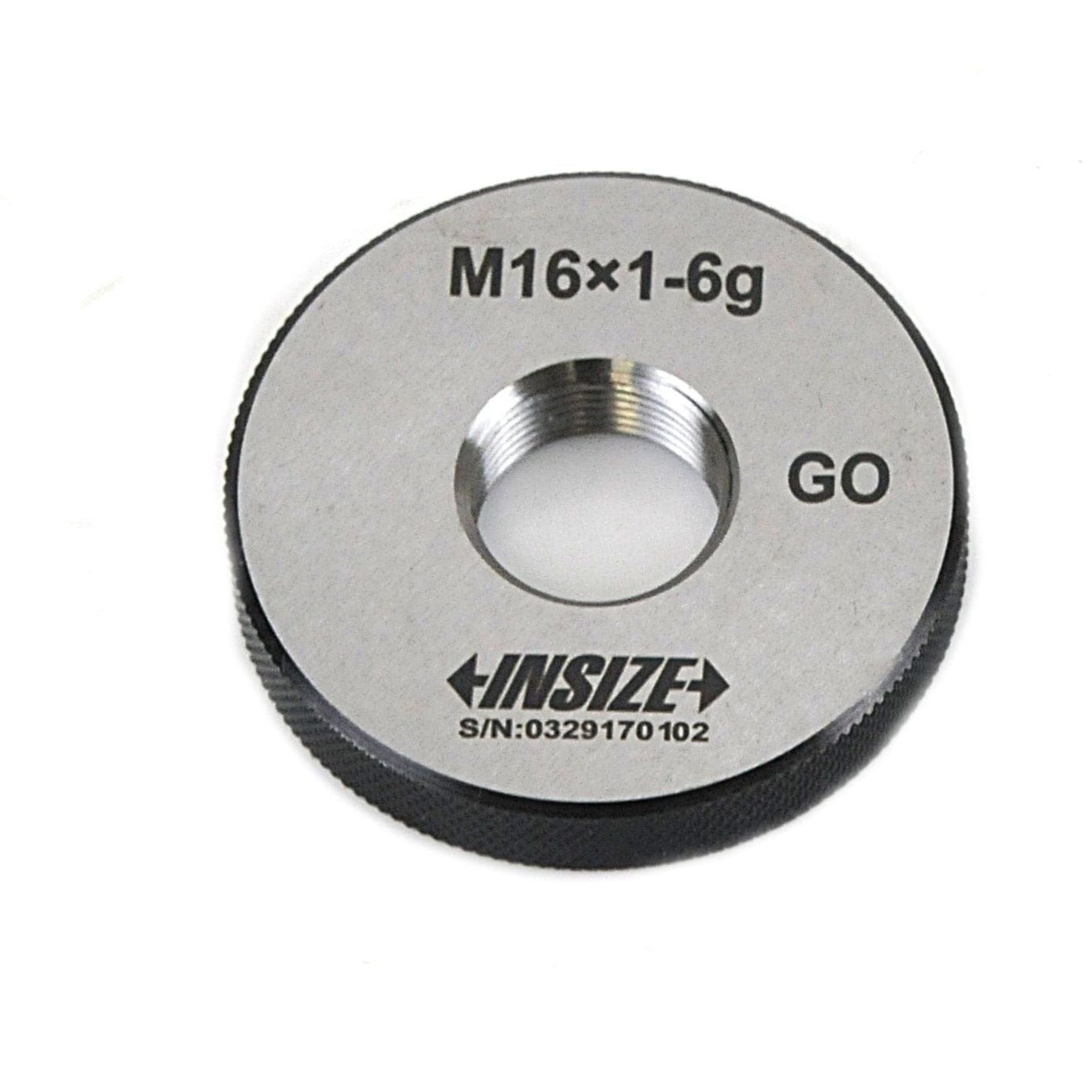 INSIZE Measuring Equipment Insize GO Thread Ring Gauge M16X1 Series 4129-16P