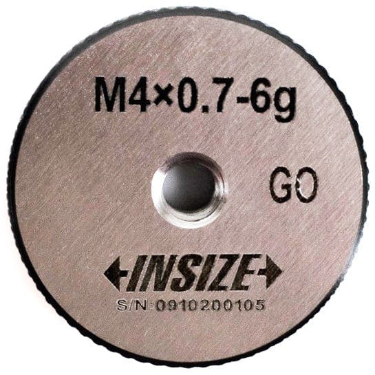 INSIZE Measuring Equipment Insize GO Thread Ring Gauge M4X0.7 Series 4120-4