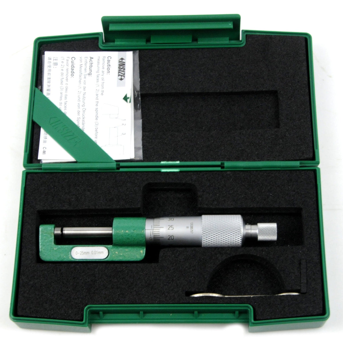 INSIZE Measuring Equipment Insize Hub Micrometer 0-25mm Range Series 3292-25