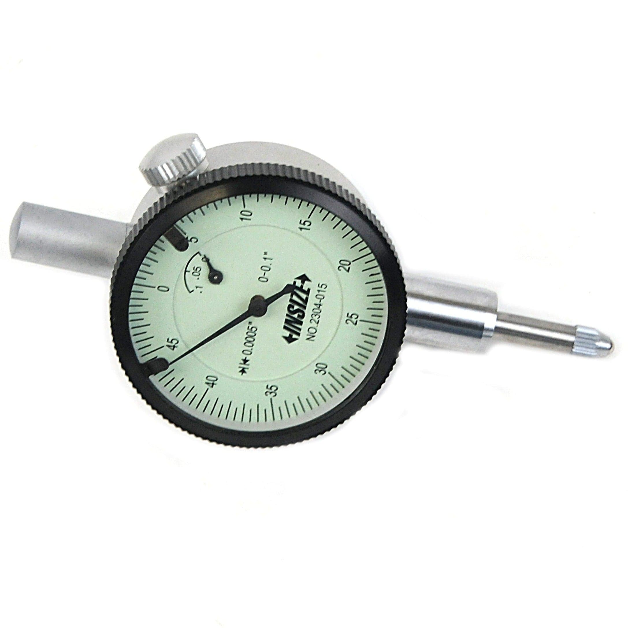 INSIZE Measuring Equipment Insize Imperial Compact Dial Indicator Range 0 - 0.5" Series 2304-015