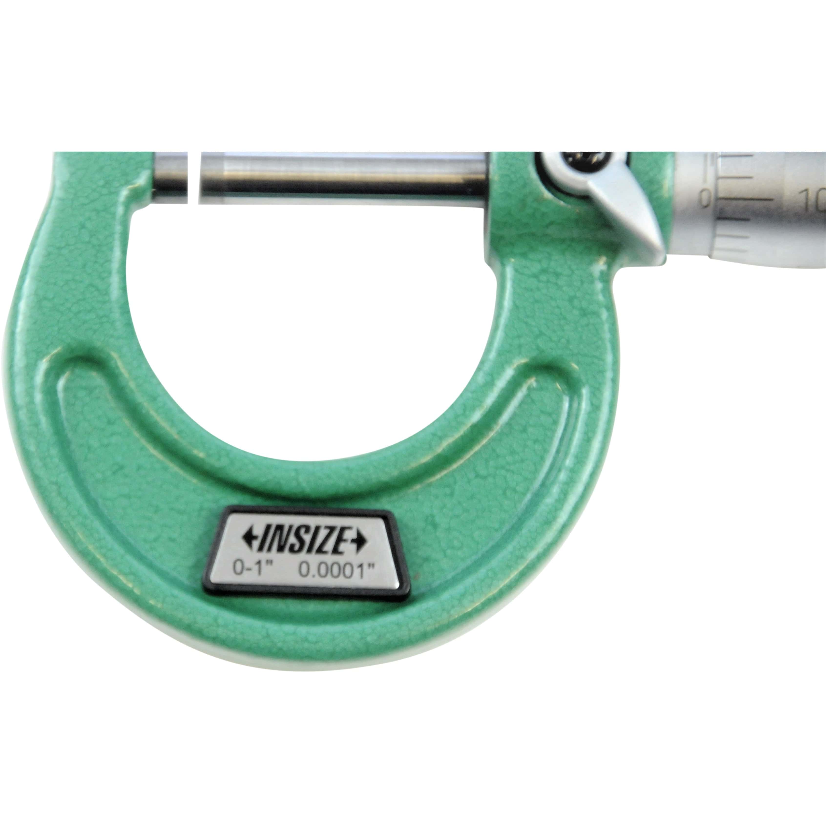 INSIZE MEASURING EQUIPMENT Insize Imperial Outside Micrometer 0-1" Range Series 3203-1A