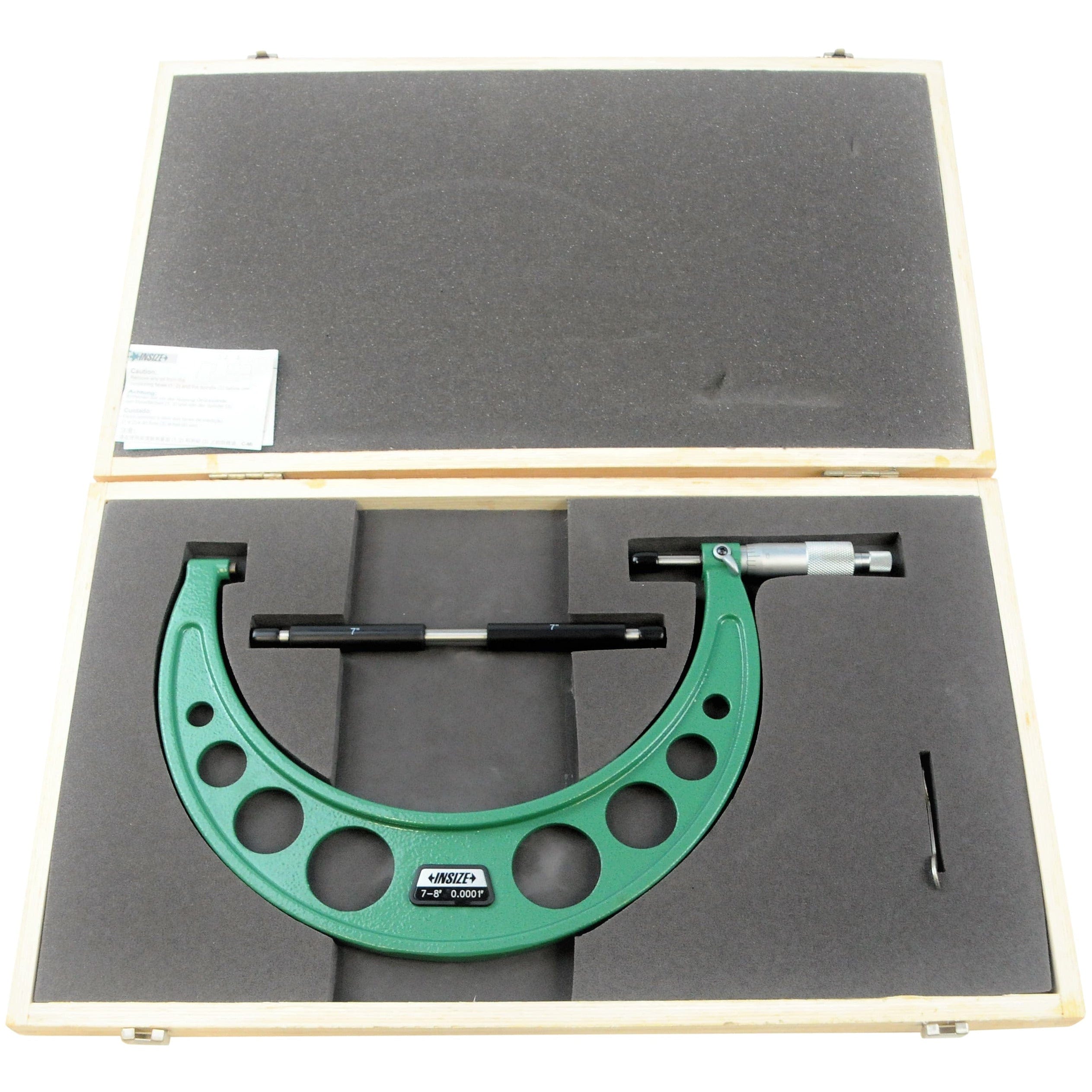 INSIZE Measuring Equipment Insize Imperial Outside Micrometer 7-8" Range Series 3203-8A