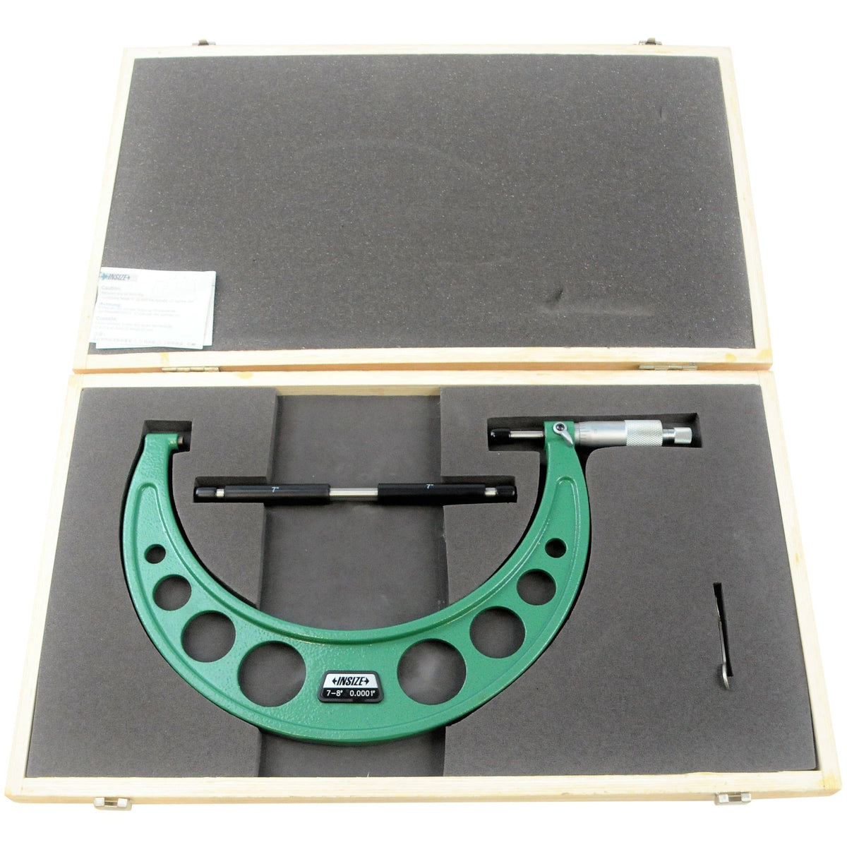 INSIZE Measuring Equipment Insize Imperial Outside Micrometer 7-8" Range Series 3203-8A