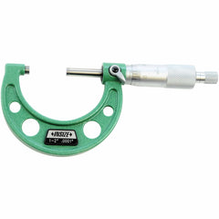 INSIZE Measuring Equipment Insize Imperial Outside Micrometer Set 0-4" Range Series 3203-44A