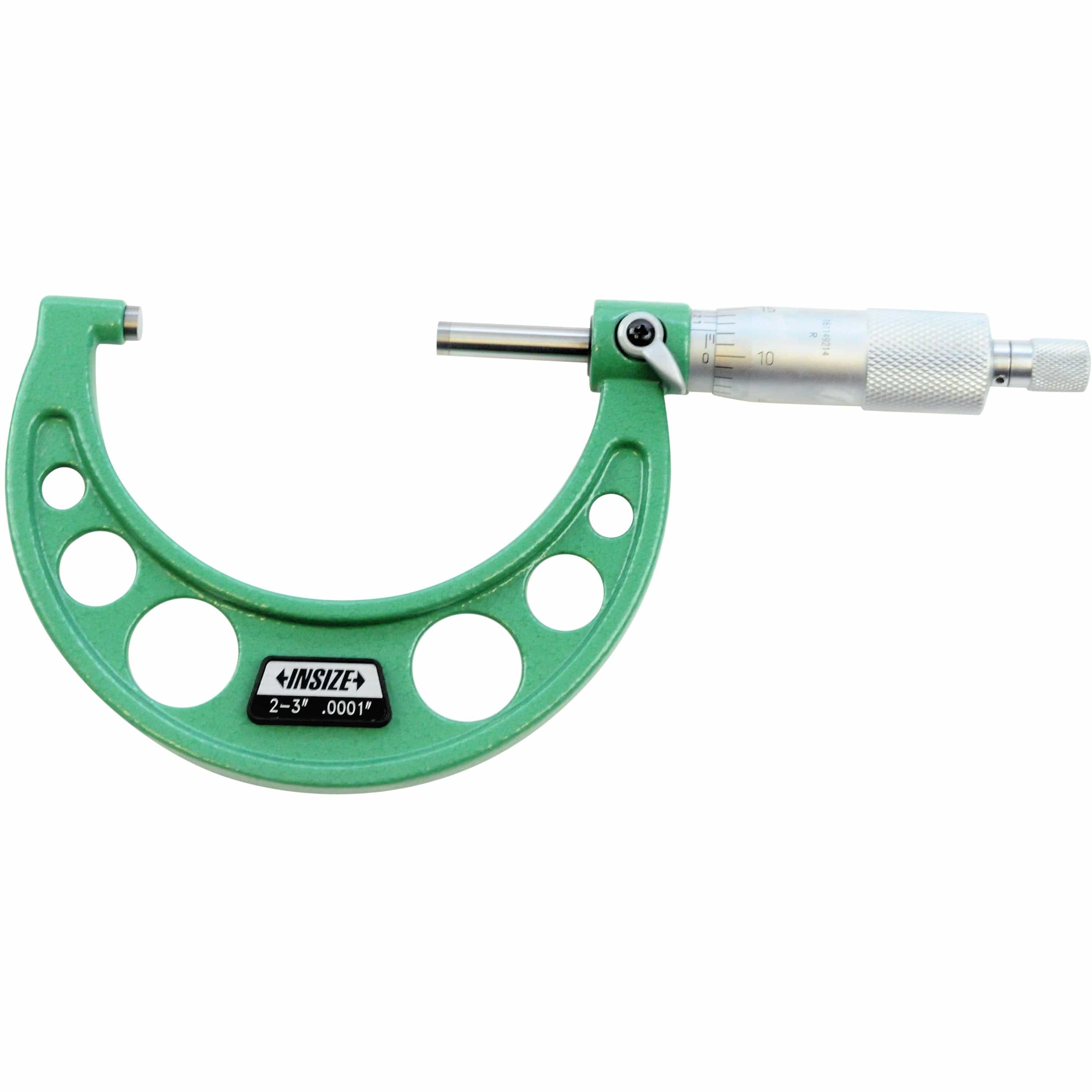 INSIZE Measuring Equipment Insize Imperial Outside Micrometer Set 0-4" Range Series 3203-44A