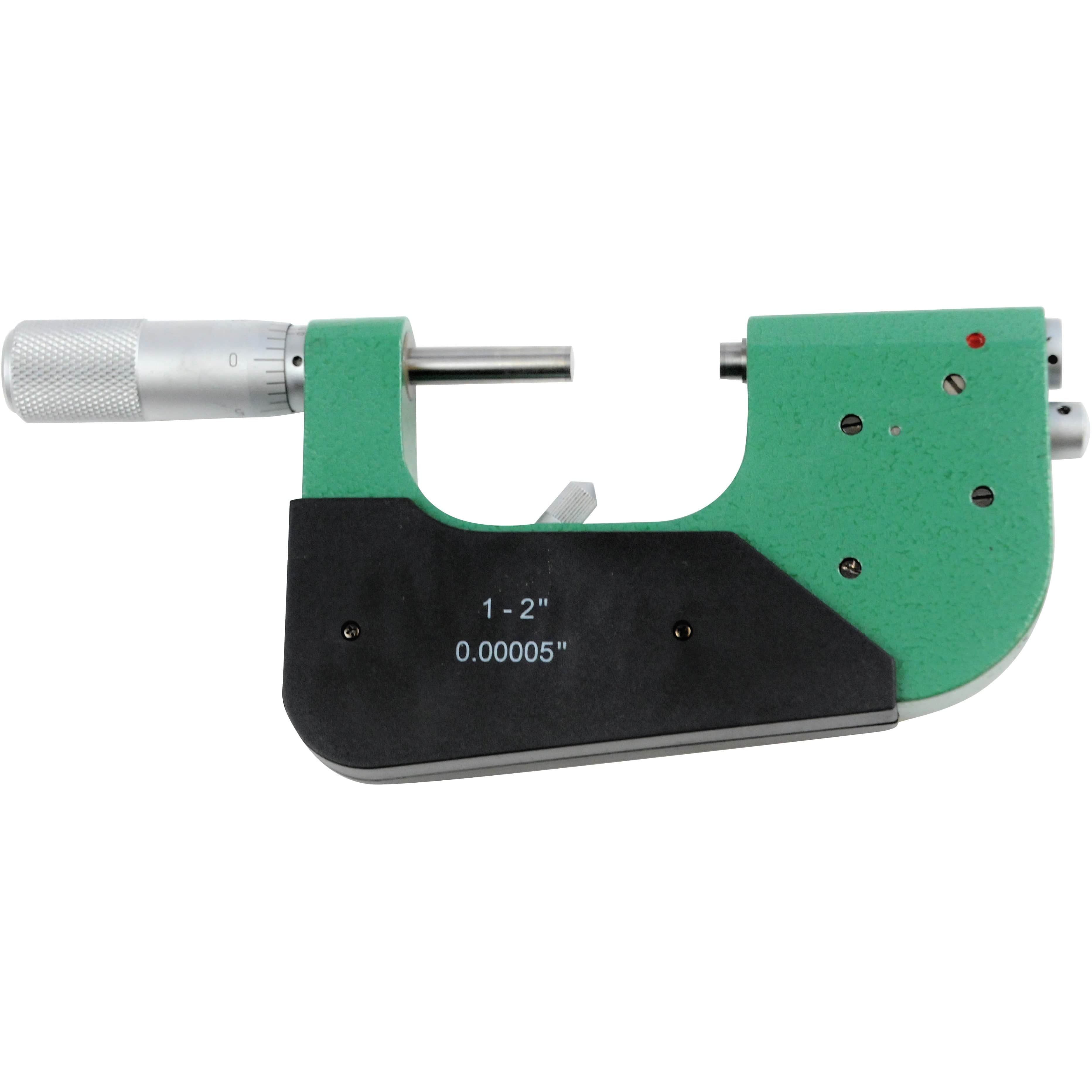 INSIZE Measuring Equipment Insize Indicating Micrometer with Support 1-2" Range Series 3332-2