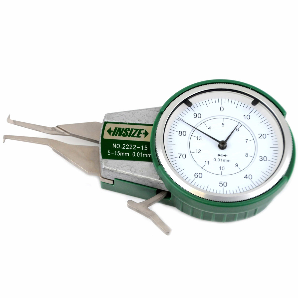 INSIZE Measuring Equipment Insize Internal Dial Caliper Gauge 5-15mm Range Series 2222-15
