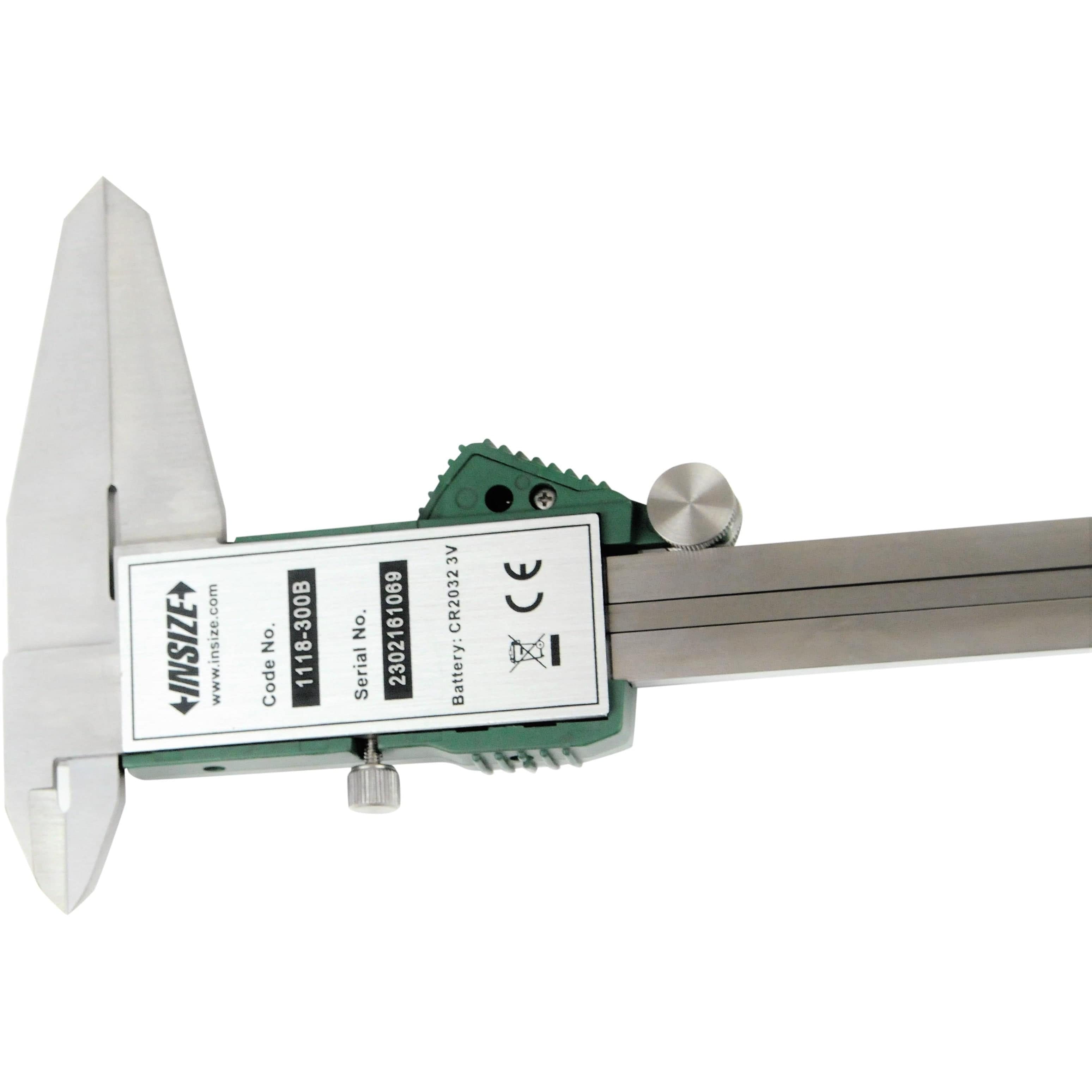 INSIZE Measuring Equipment Insize IP57 Digital Caliper 0-300mm/0-12" Range Series 1118-300B