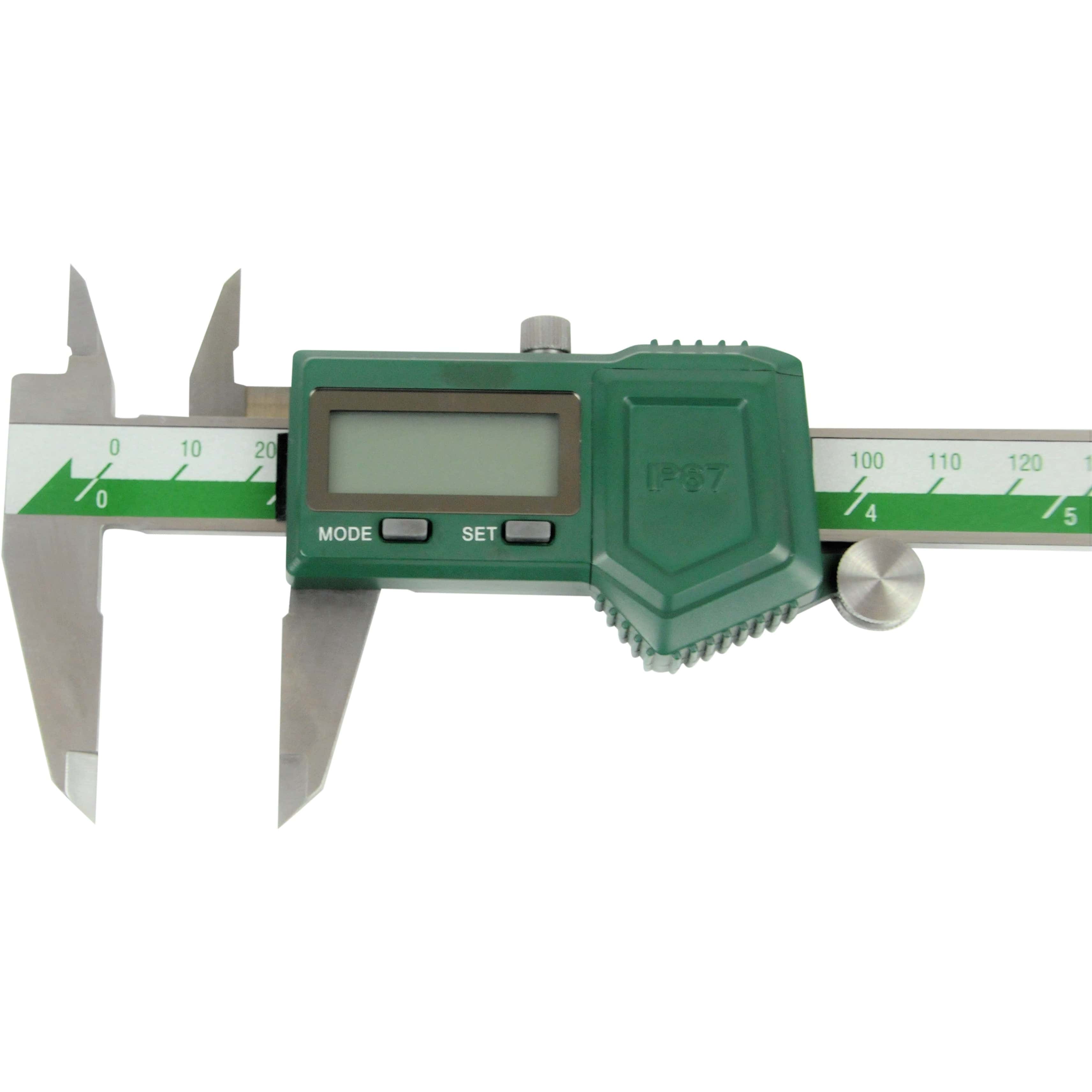 INSIZE Measuring Equipment INSIZE IP57 Waterproof Digital Caliper  0-150mm / 0-6" Range Series 1118-150B