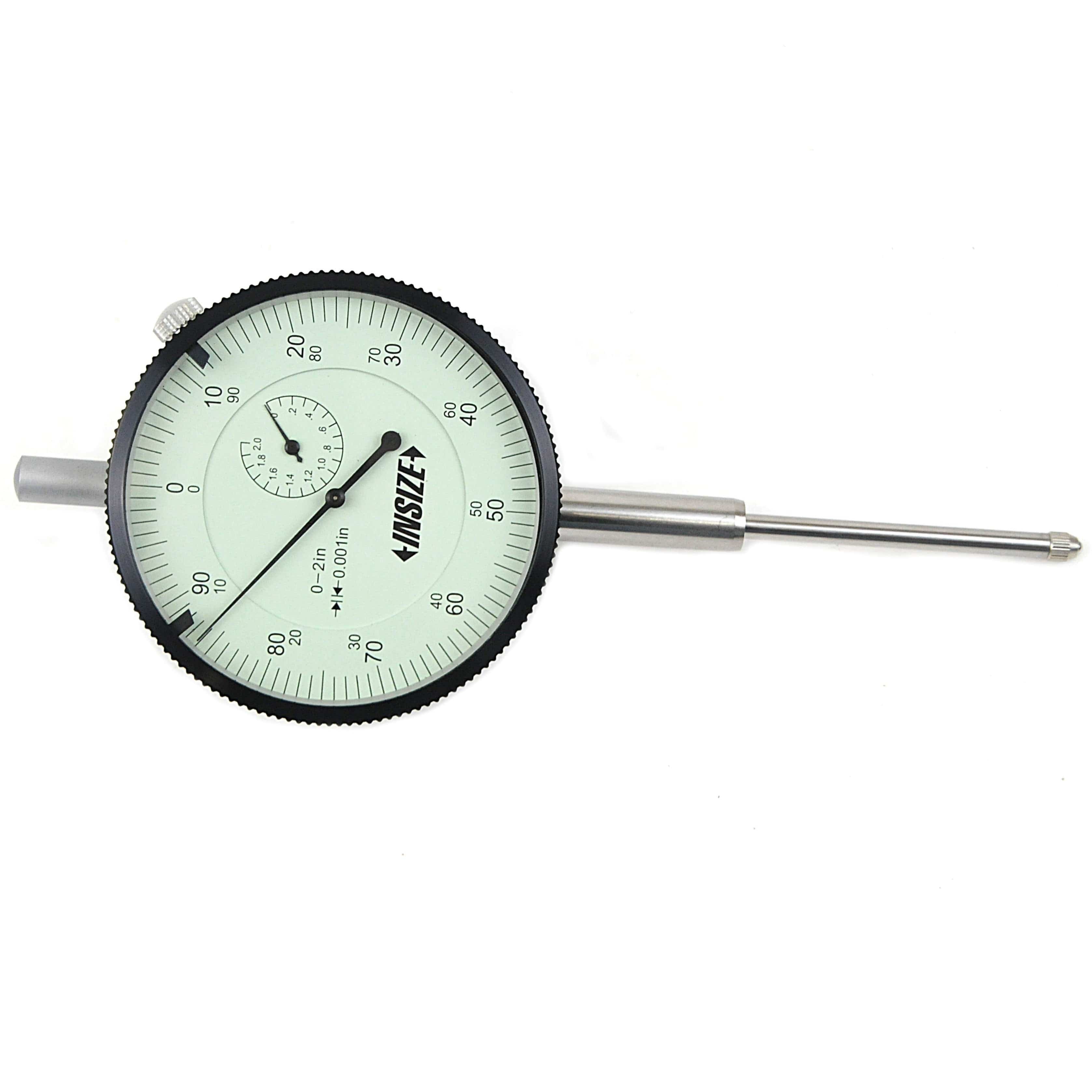 INSIZE Measuring Equipment Insize Large Face Dial Indicator Range Series 2312-2