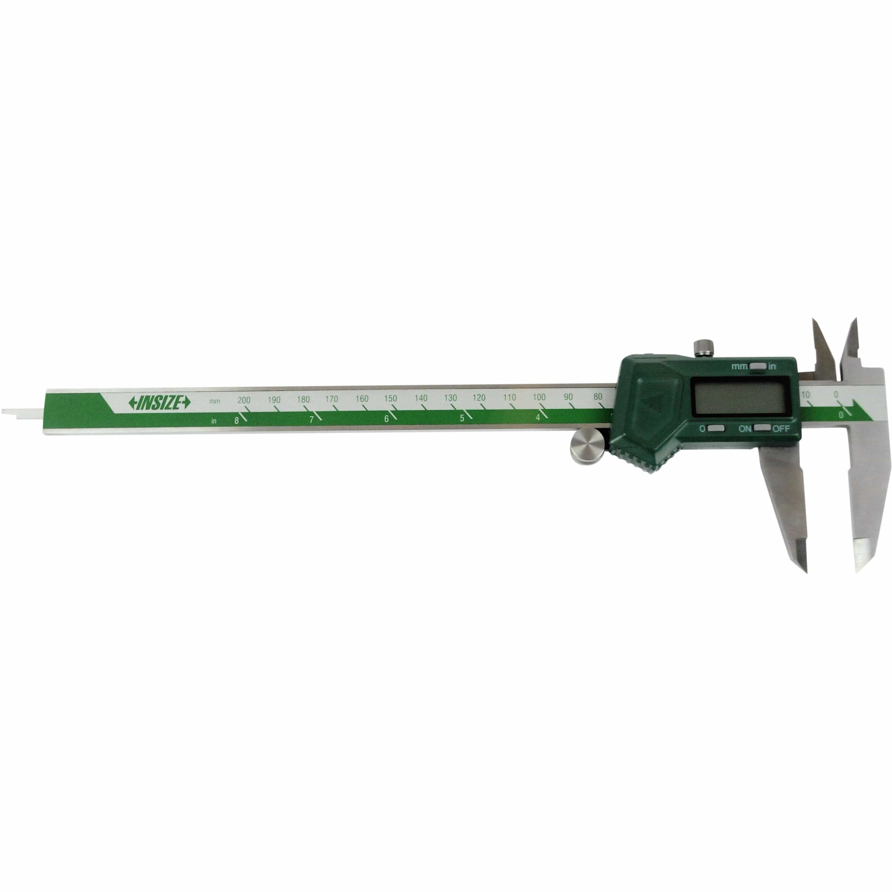 INSIZE Measuring Equipment Insize Left Hand Digital Caliper 0-200mm/0-8" Range Series 1130-200