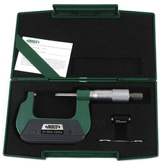 INSIZE Measuring Equipment Insize Left Hand/Right Hand Outside Micrometer 25-50mm Range Series 3236-50B