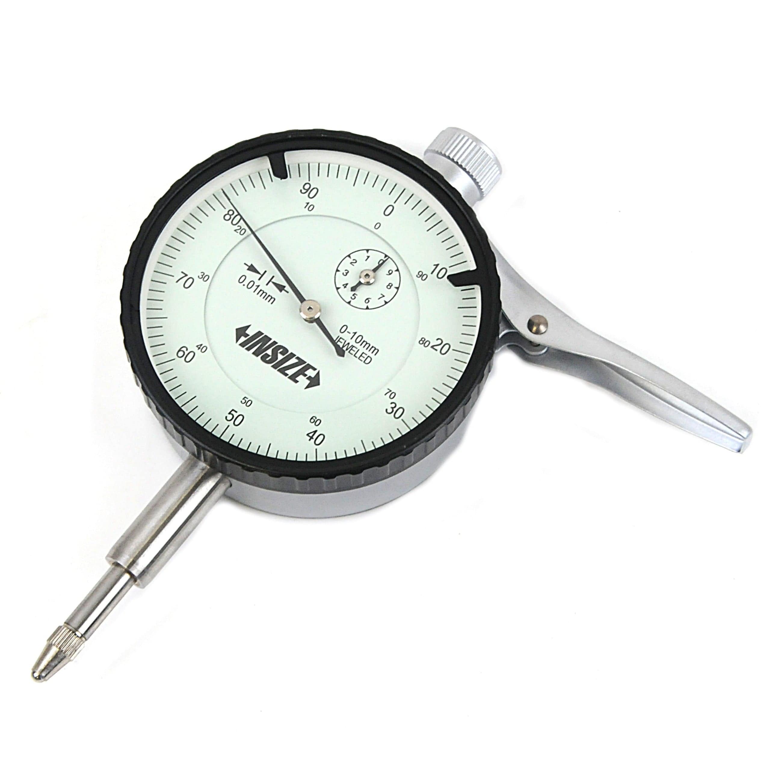 INSIZE Measuring Equipment Insize Lifting Lever Dial Indicator 0-10mm x 0.1mm Range Series 2329-10