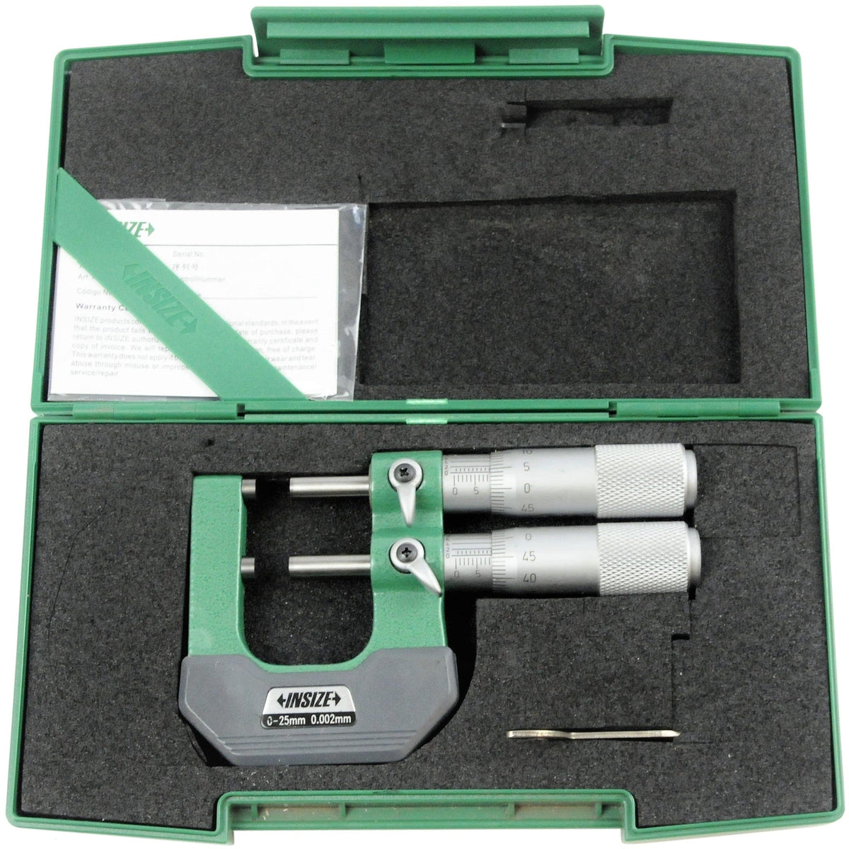 INSIZE Measuring Equipment Insize Limit Micrometer 0-25mm Range Series 3235-25A