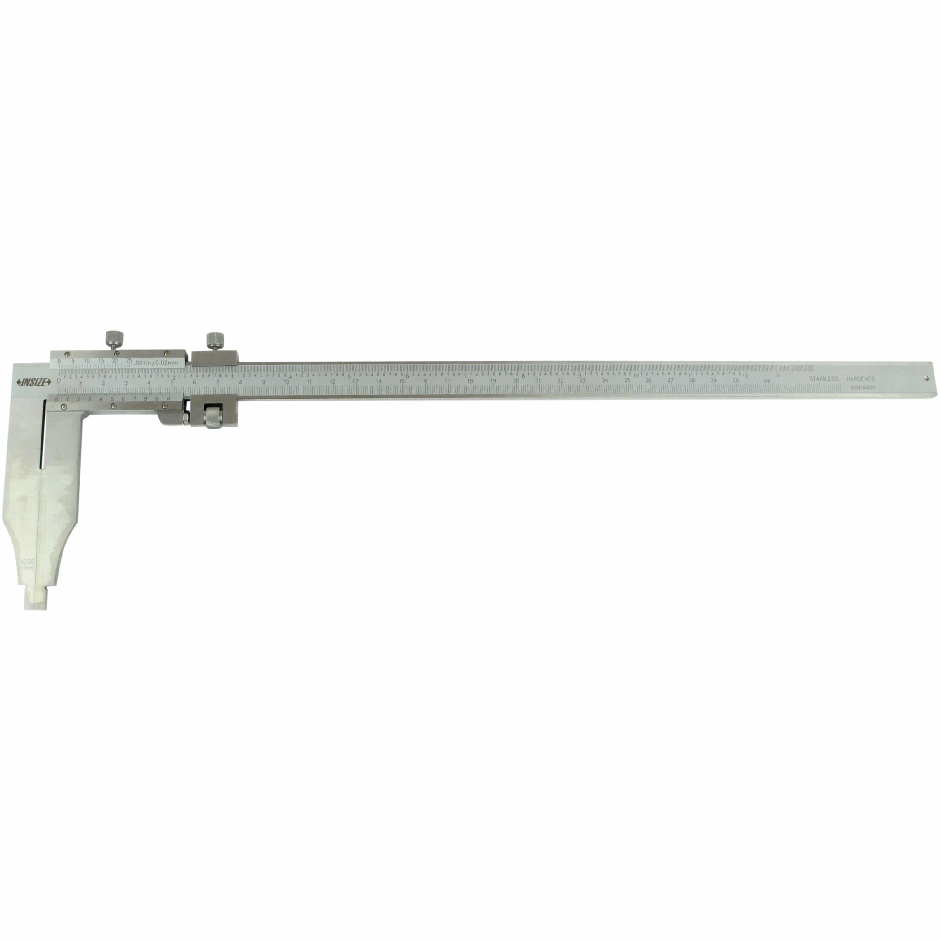 INSIZE Measuring Equipment Insize Long Jaw Vernier Caliper 0-300mm/0-12" Range Series 1215-392