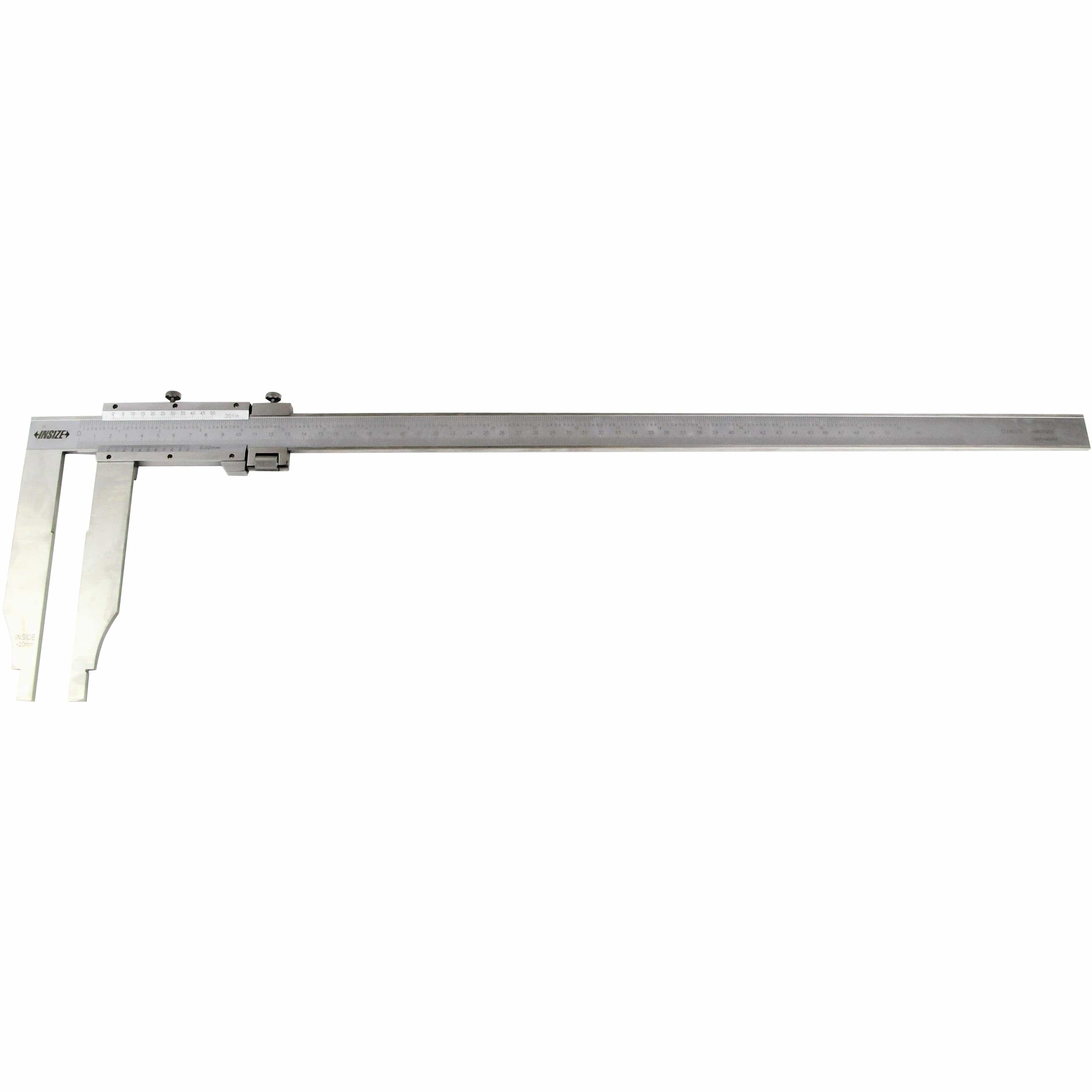 INSIZE Measuring Equipment Insize Long Jaw Vernier Caliper 0-500mm/0-20" Range Series 1215-522