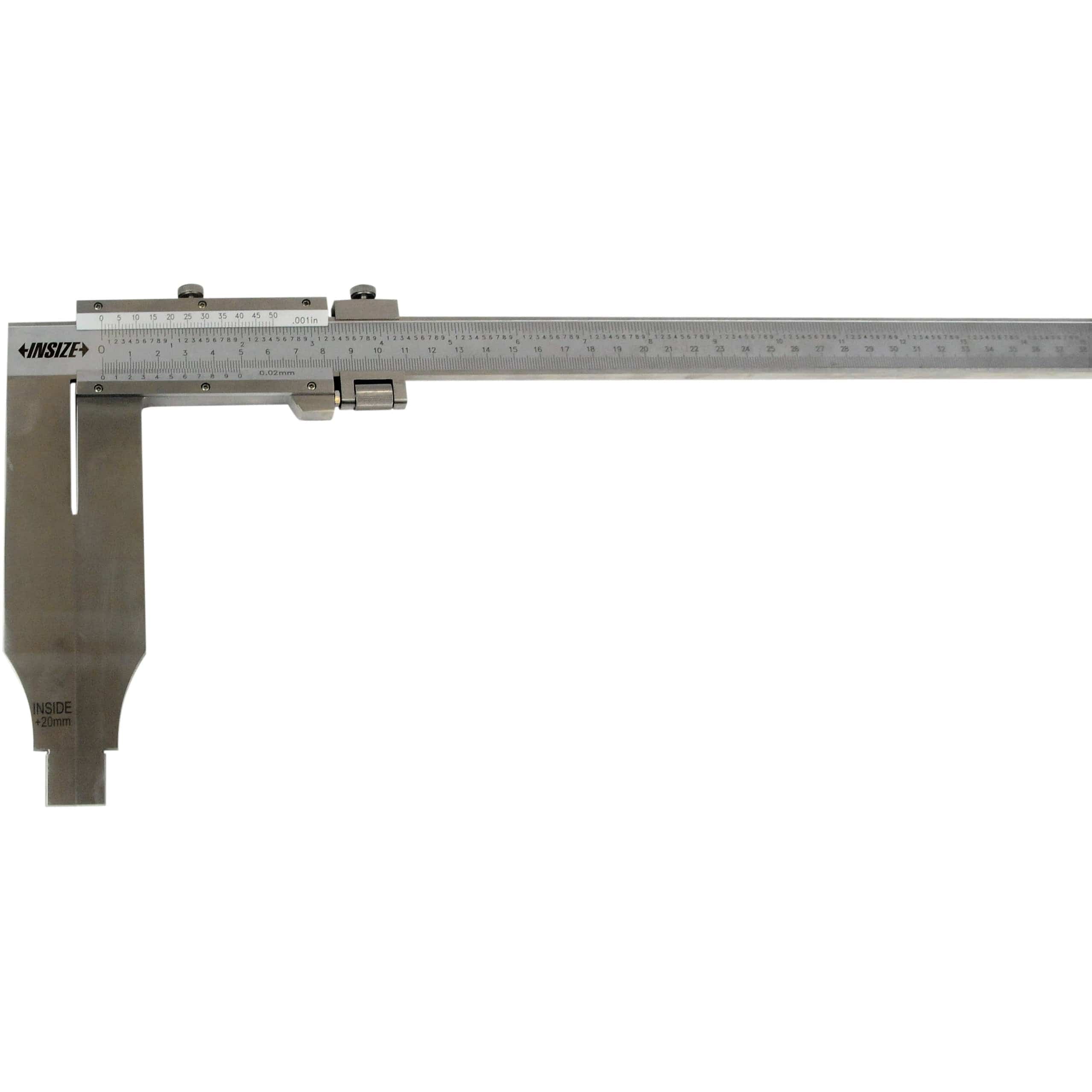 INSIZE Measuring Equipment Insize Long Jaw Vernier Caliper 0-600mm/0-24" Range Series 1215-622