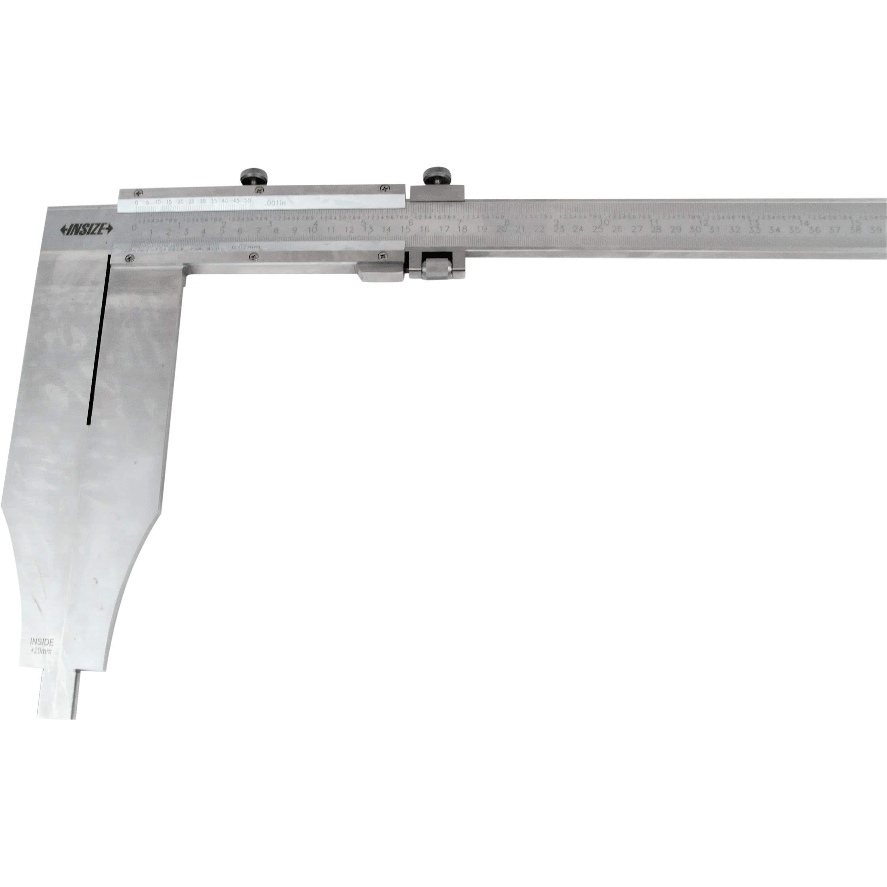 INSIZE Measuring Equipment Insize Long Jaw Vernier Caliper 0-600mm/0-24" Range Series 1215-642