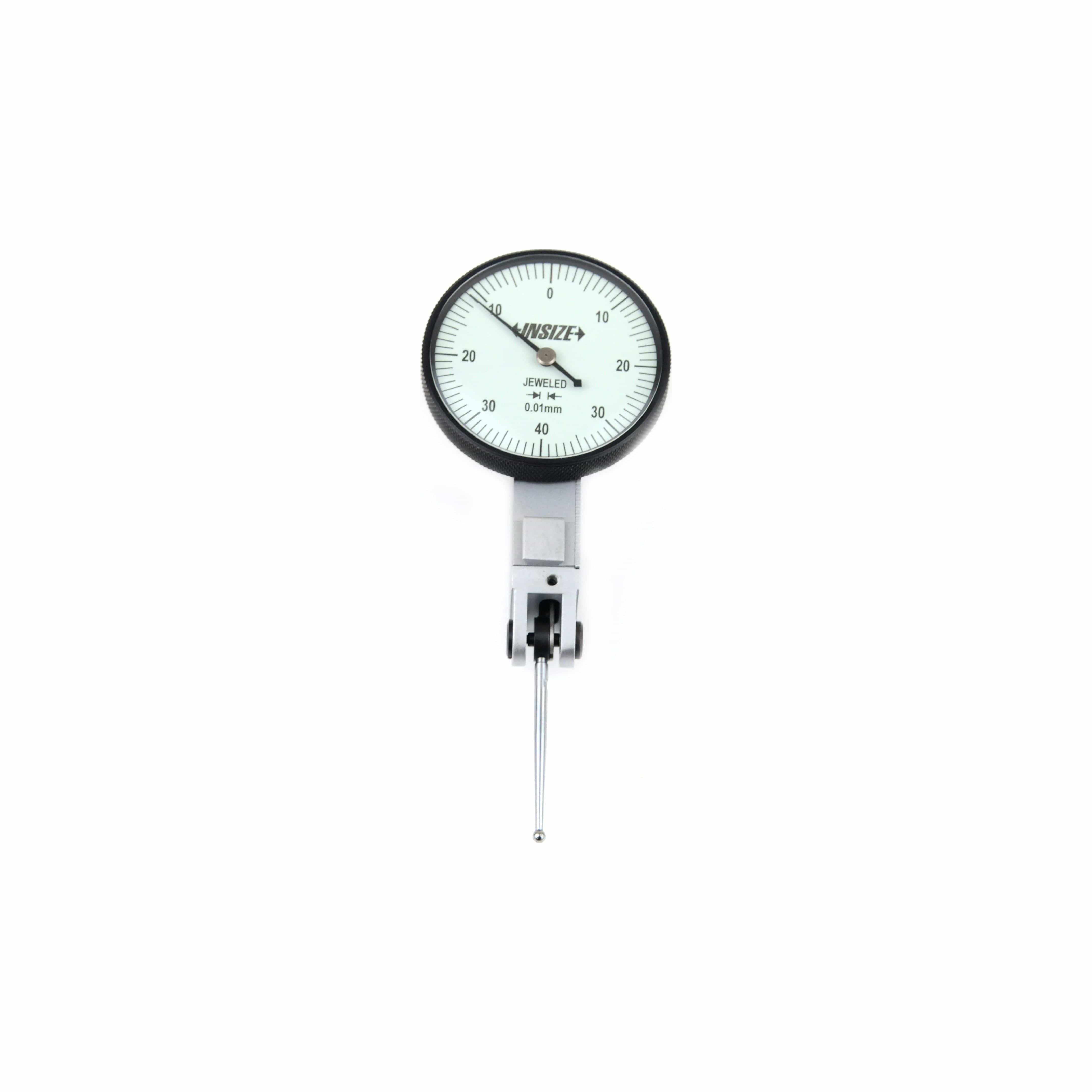INSIZE Measuring Equipment Insize Long Stylus Dial Test Indicator 0.8mm x 0.01mm Range Series 2383-08A