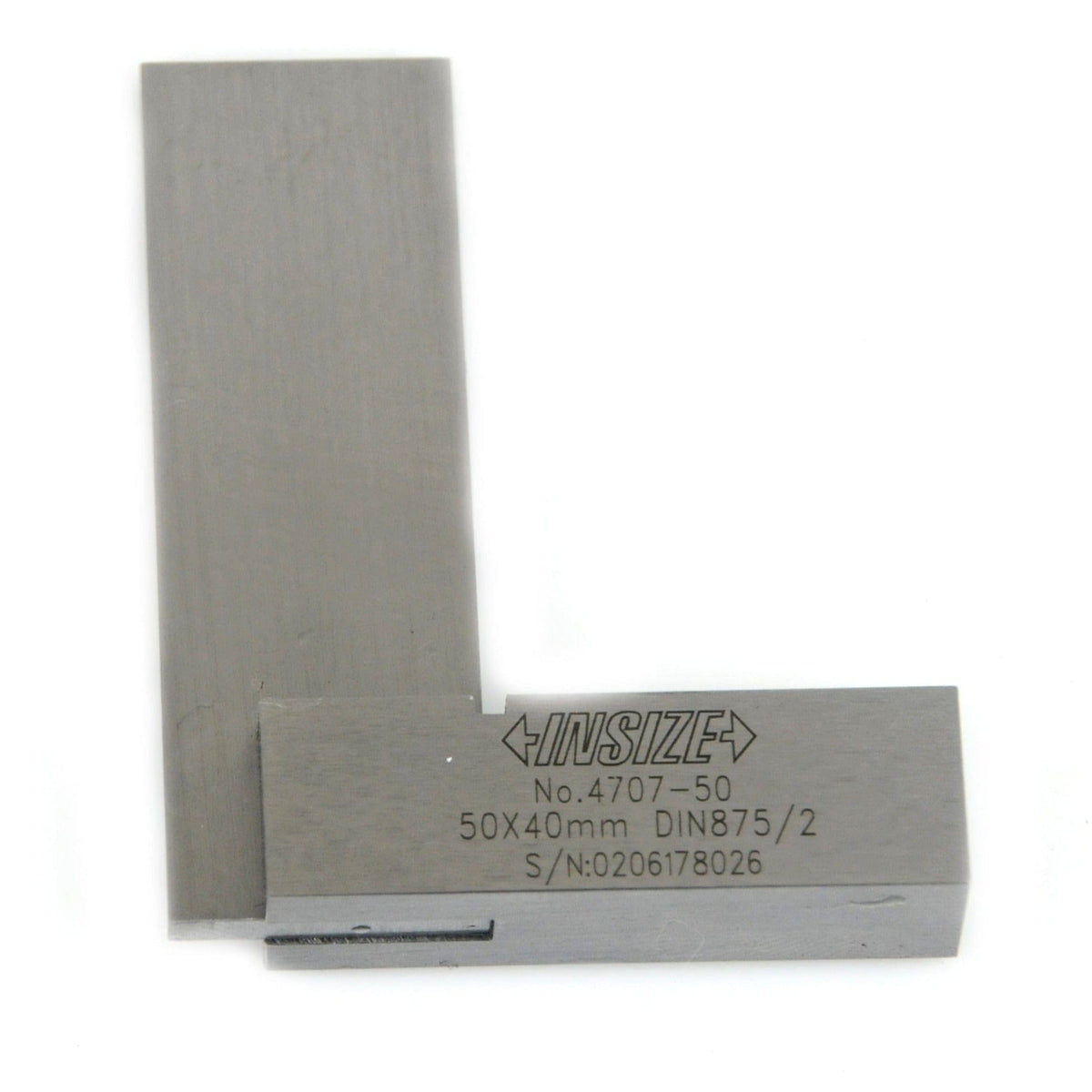 INSIZE Measuring Equipment Insize Machinist 90° Square Range 50x40mm Series 4707-50