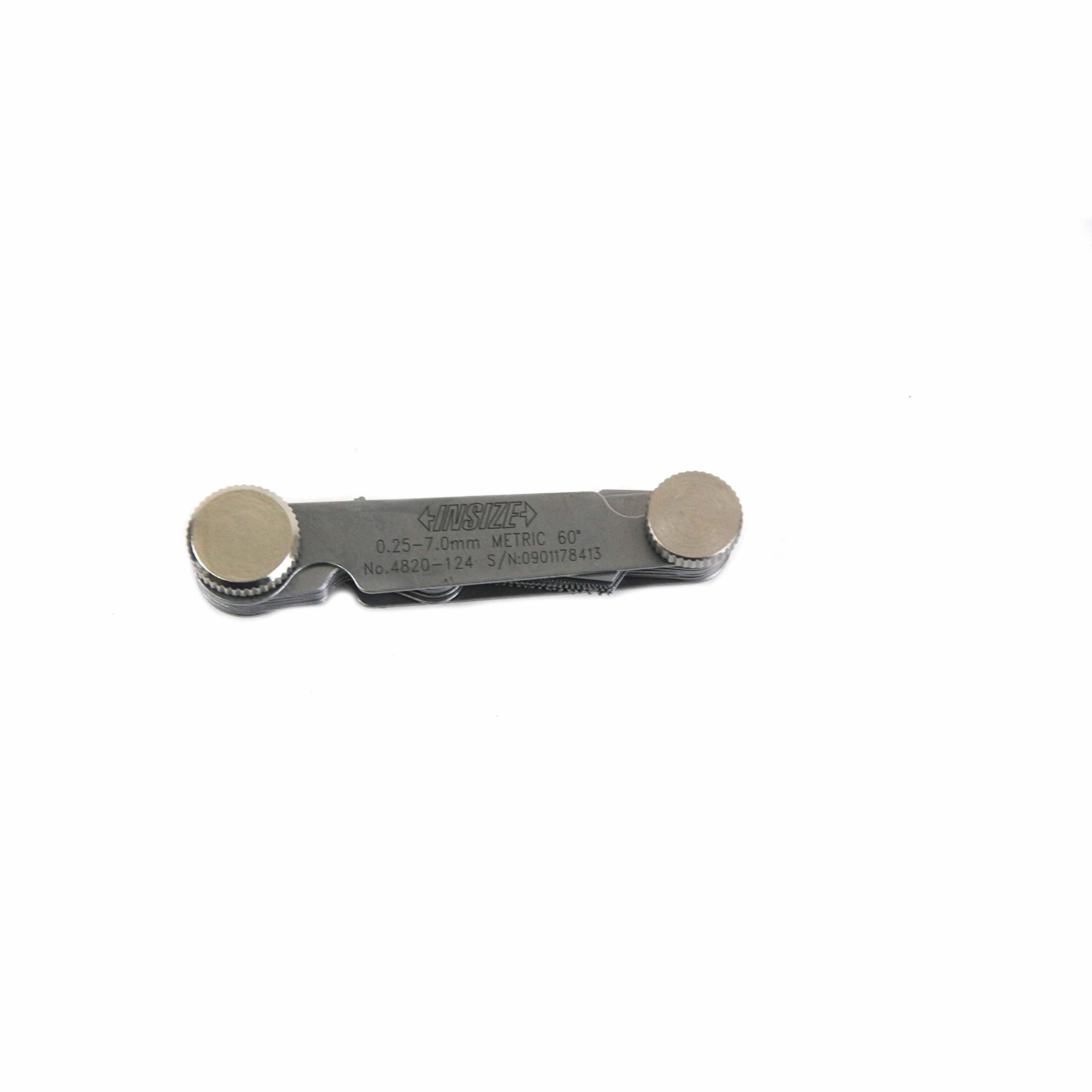 INSIZE Measuring Equipment Insize Metric 60° Screw Pitch Gauge 0.25-7mm Range Series 4820-124