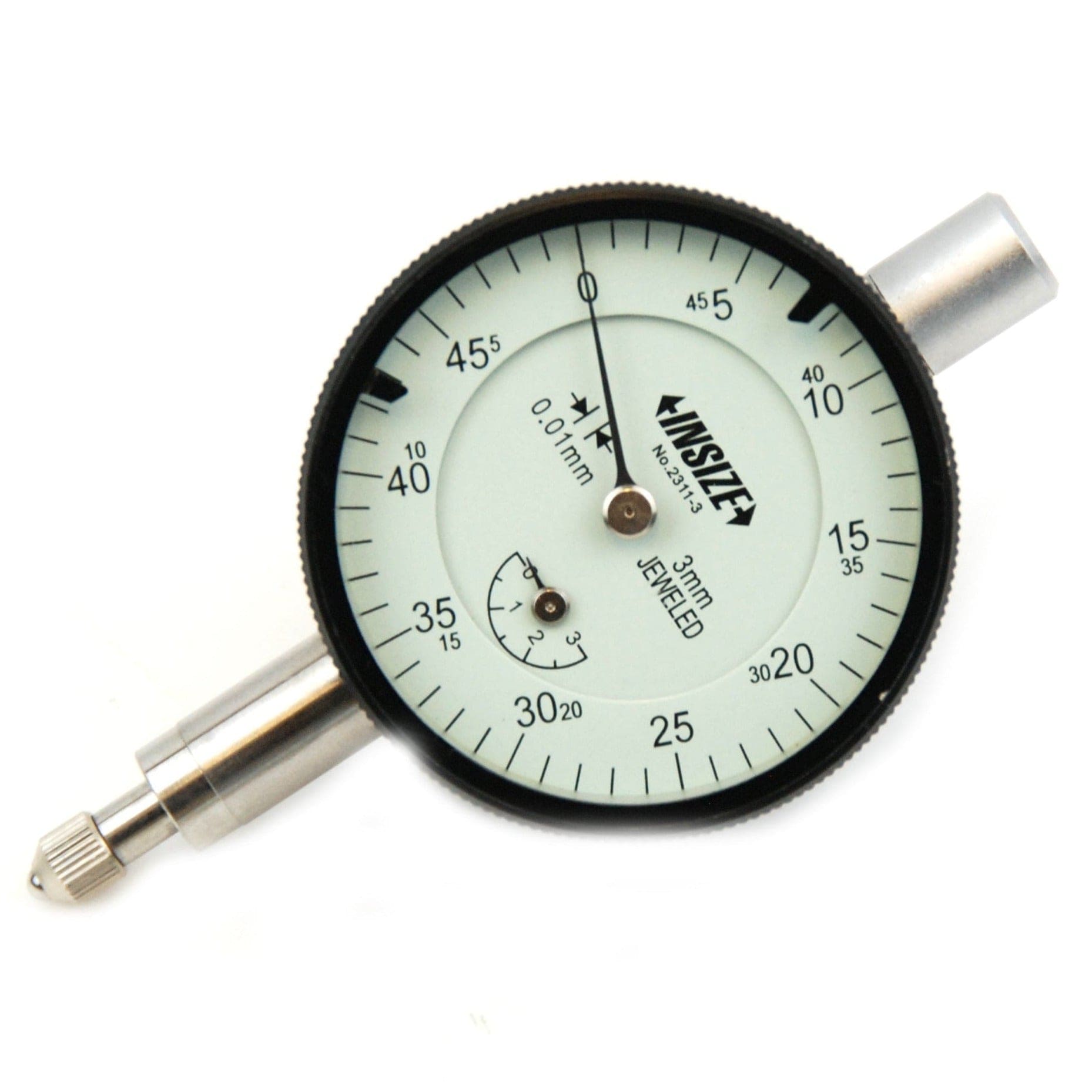 INSIZE Measuring Equipment Insize Metric Compact Dial Indicator 3mm Range Series 2311-3