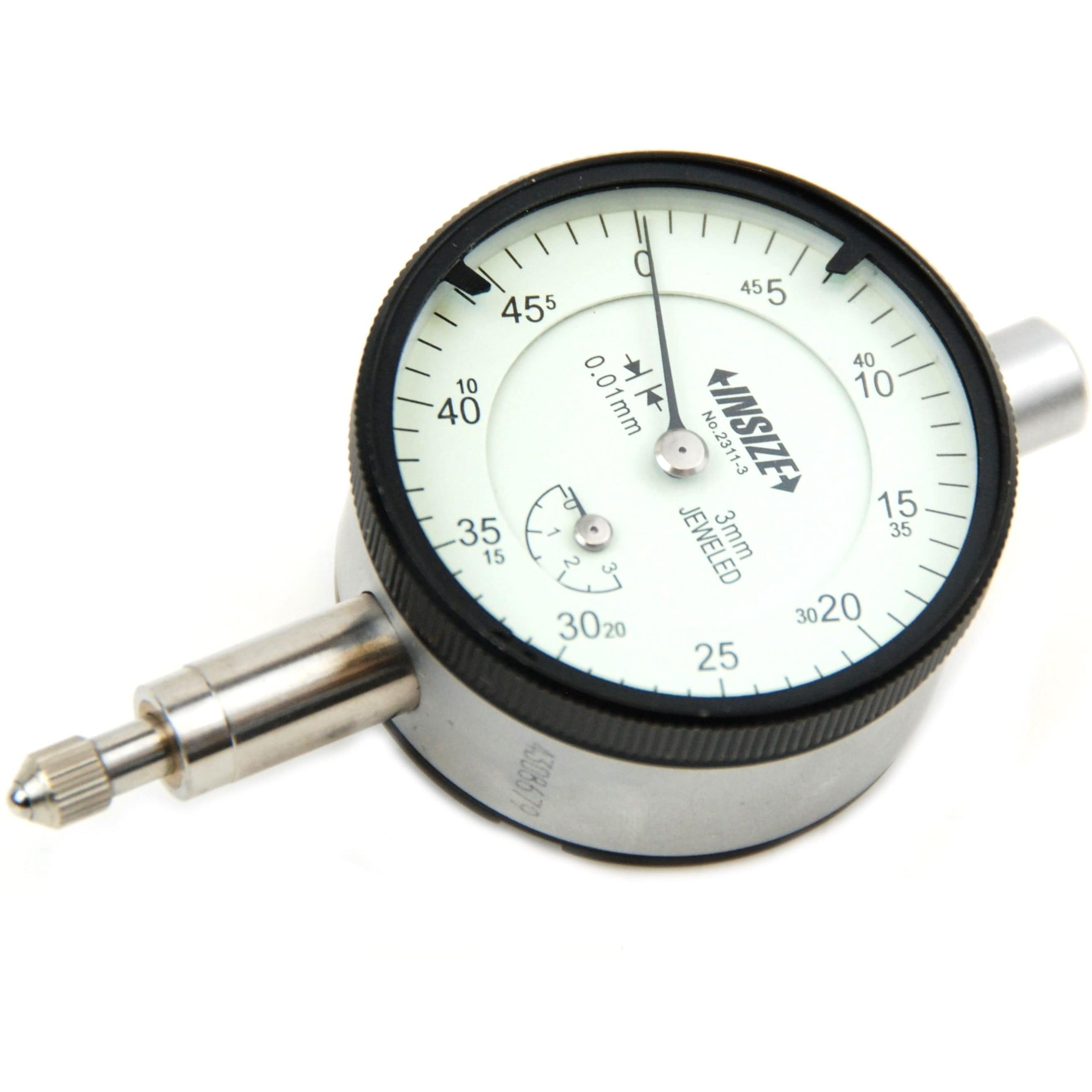 INSIZE Measuring Equipment Insize Metric Compact Dial Indicator 3mm Range Series 2311-3F