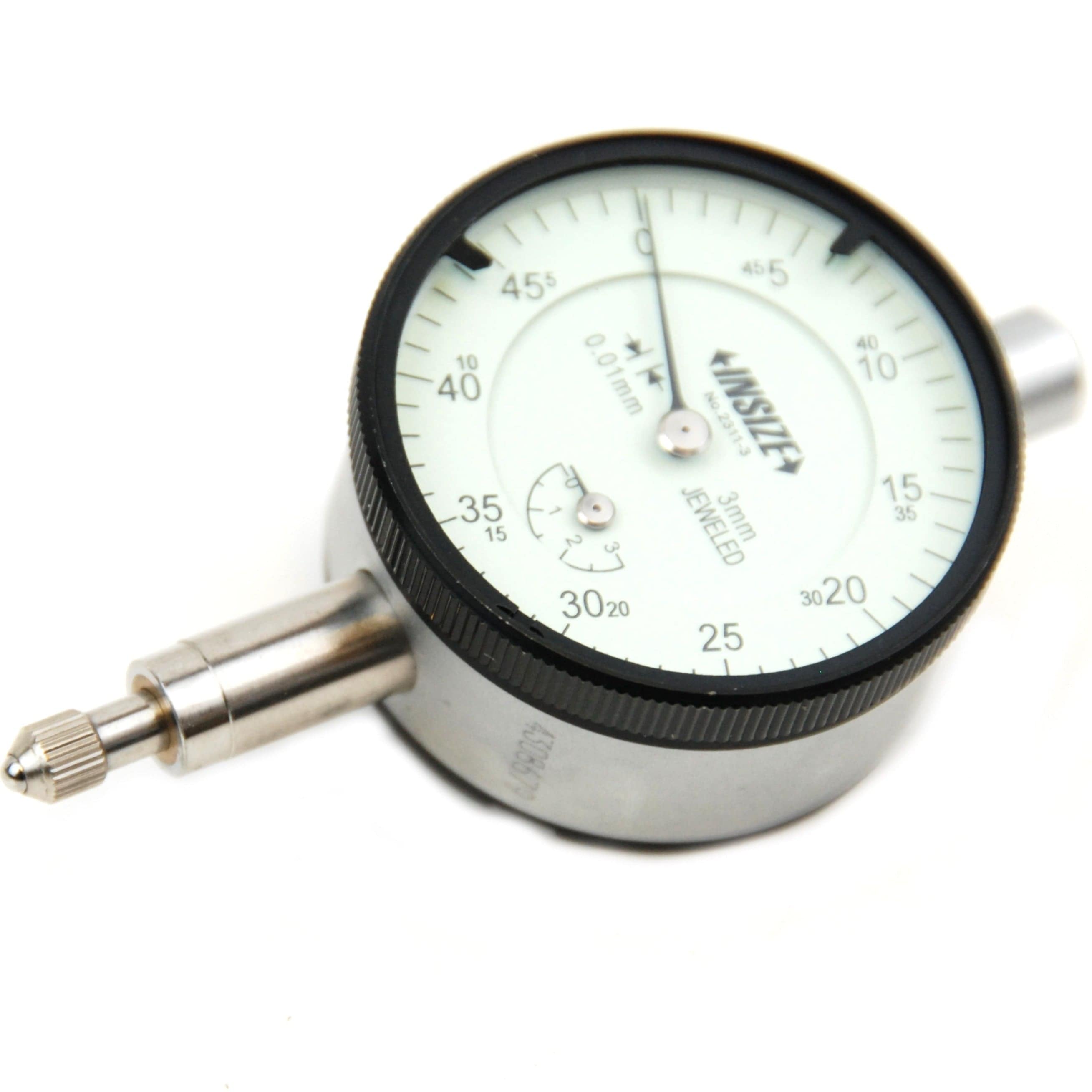 INSIZE Measuring Equipment Insize Metric Compact Dial Indicator 3mm Range Series 2311-3F