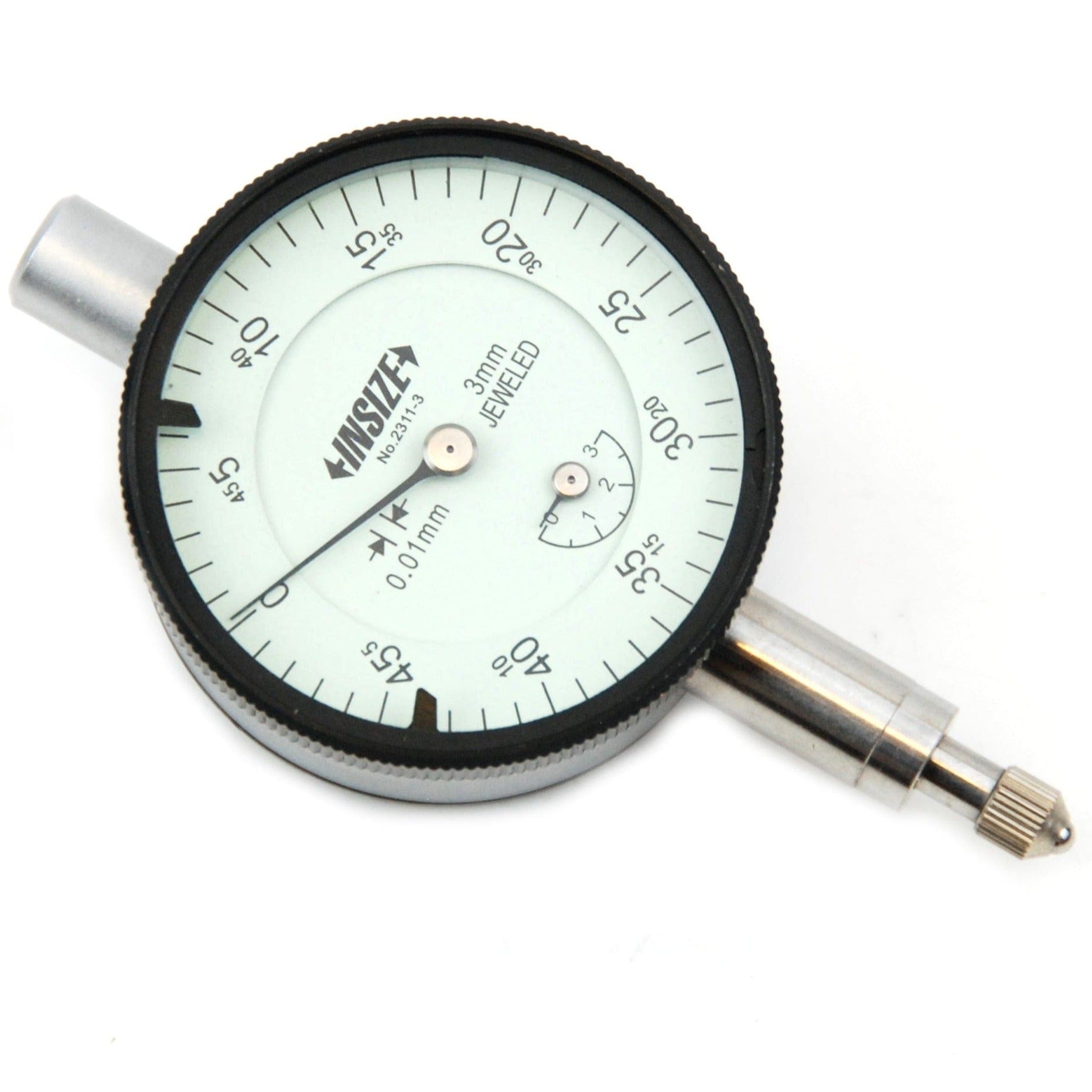 INSIZE Measuring Equipment Insize Metric Compact Dial Indicator 3mm Range Series 2311-3F