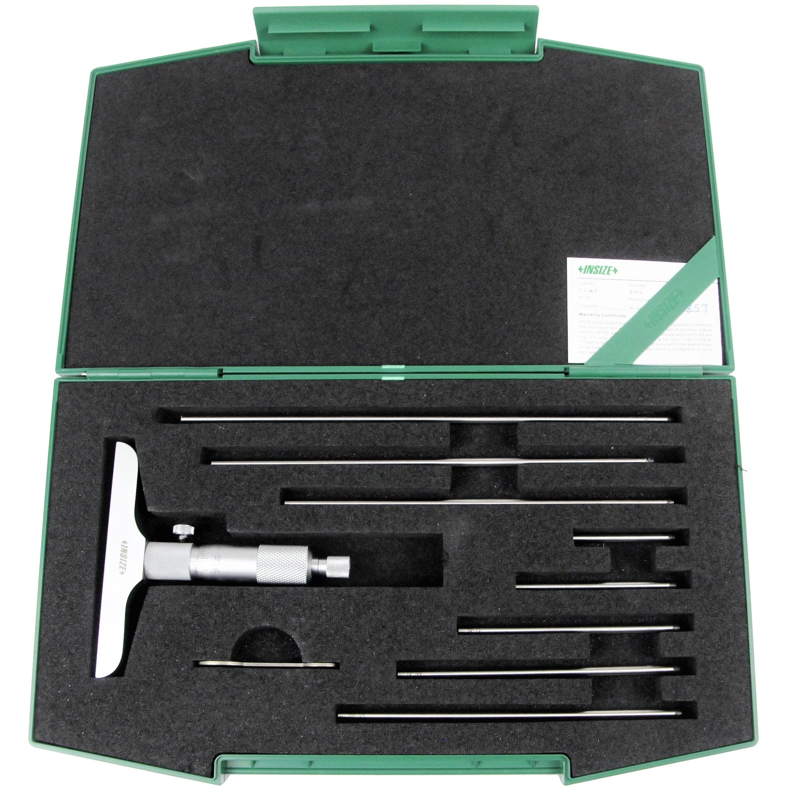 INSIZE Measuring Equipment Insize Metric Depth Micrometer 0-200mm Range Series 3240 - 200