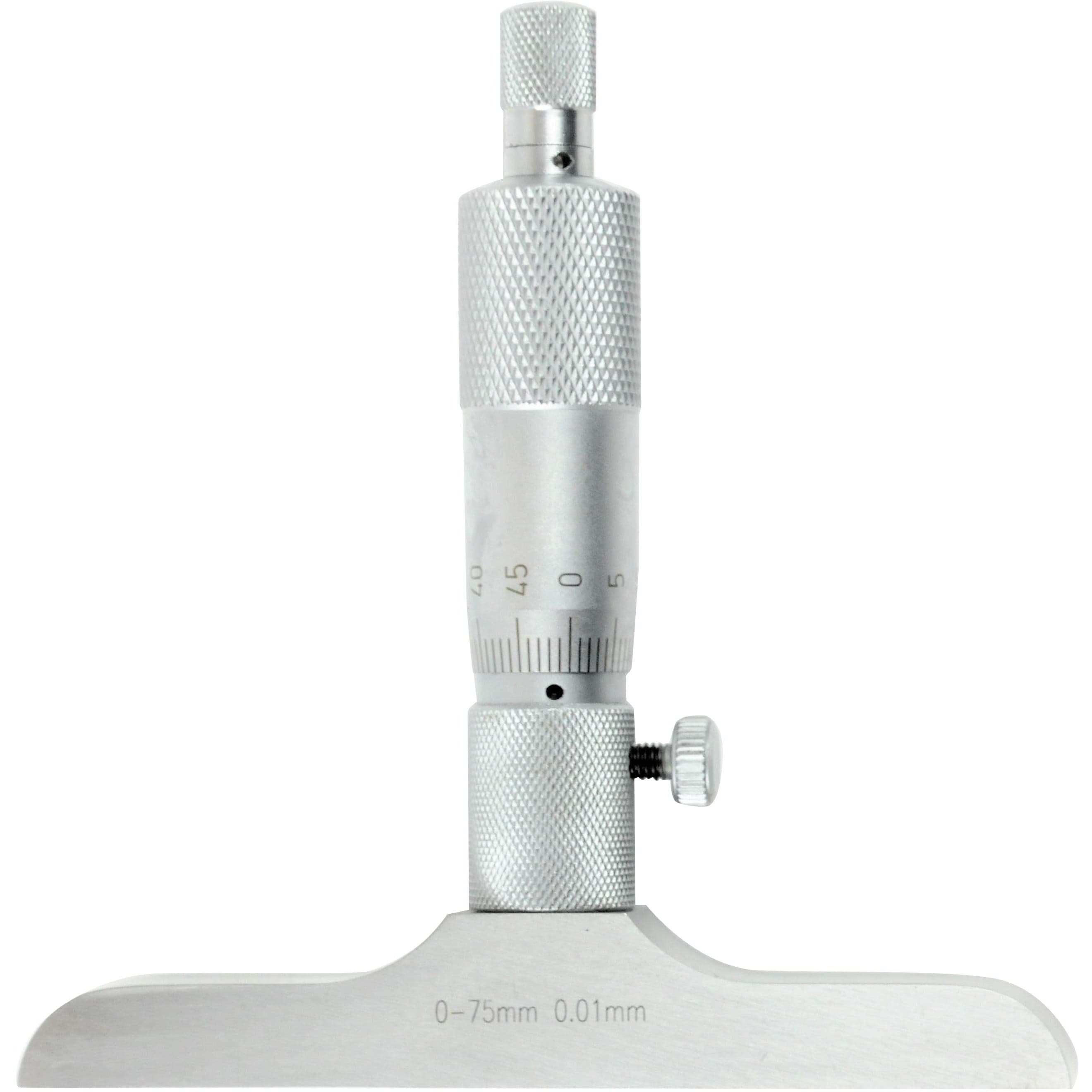 INSIZE Measuring Equipment Insize Metric Depth Micrometer 0-75mm Range Series 3240 - 75