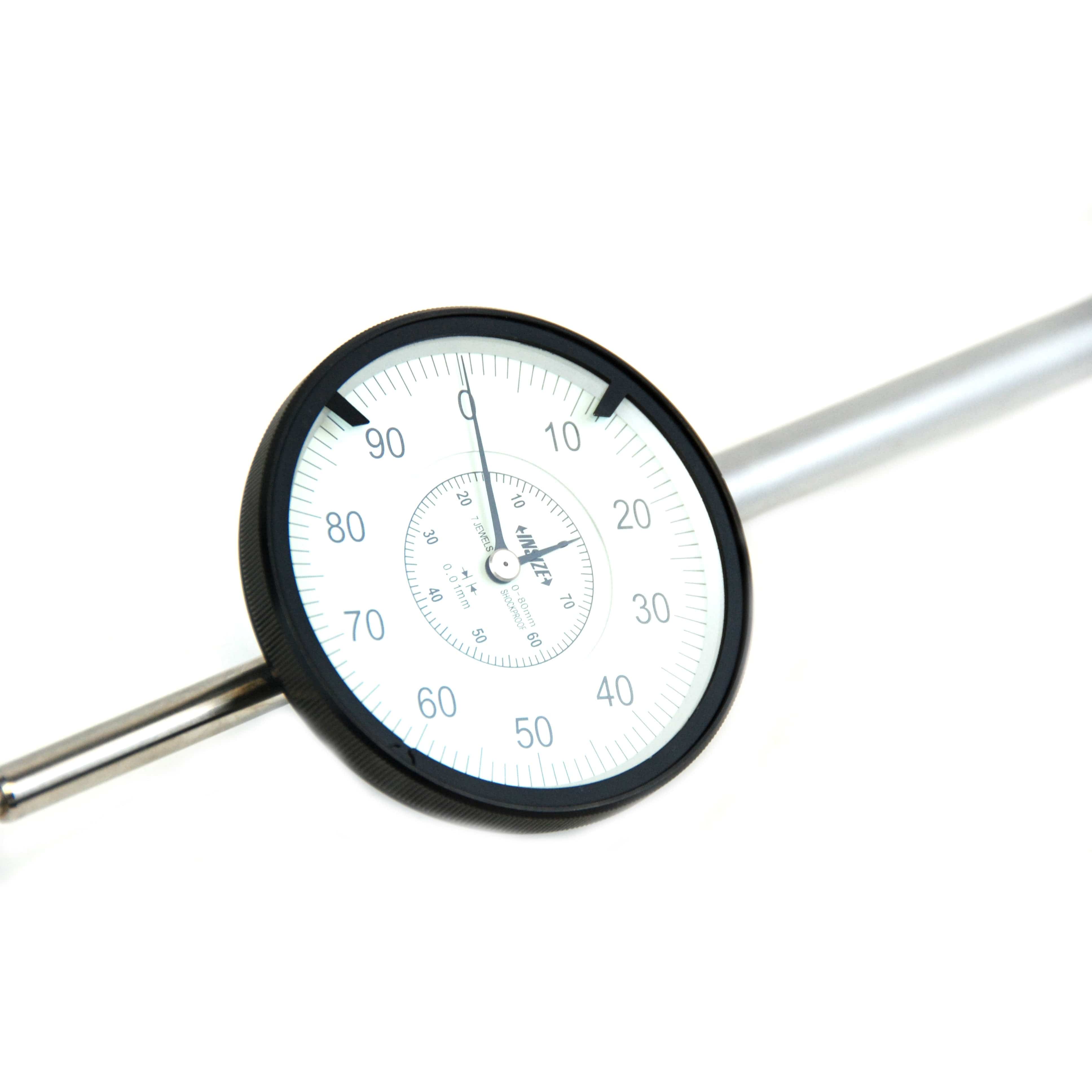 INSIZE Measuring Equipment Insize Metric Long Stroke Dial Indicator 80mm Range Series 2309-80D