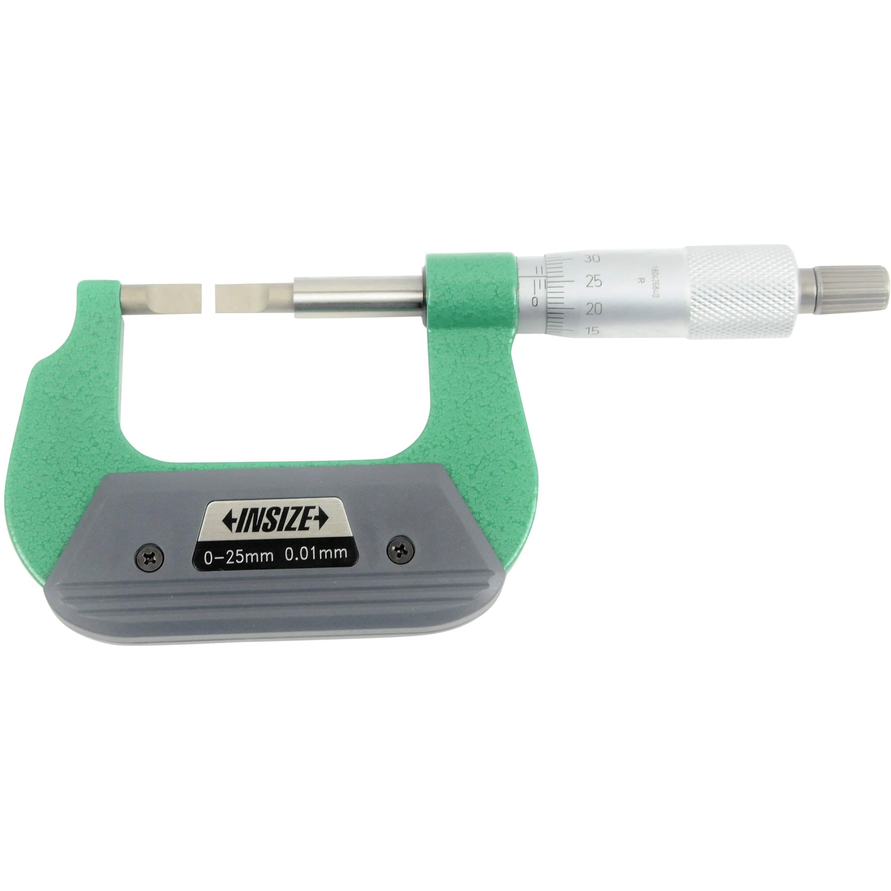 INSIZE Measuring Equipment Insize Metric Outside Blade Micrometer 0-25mm Range Series 3232-25A