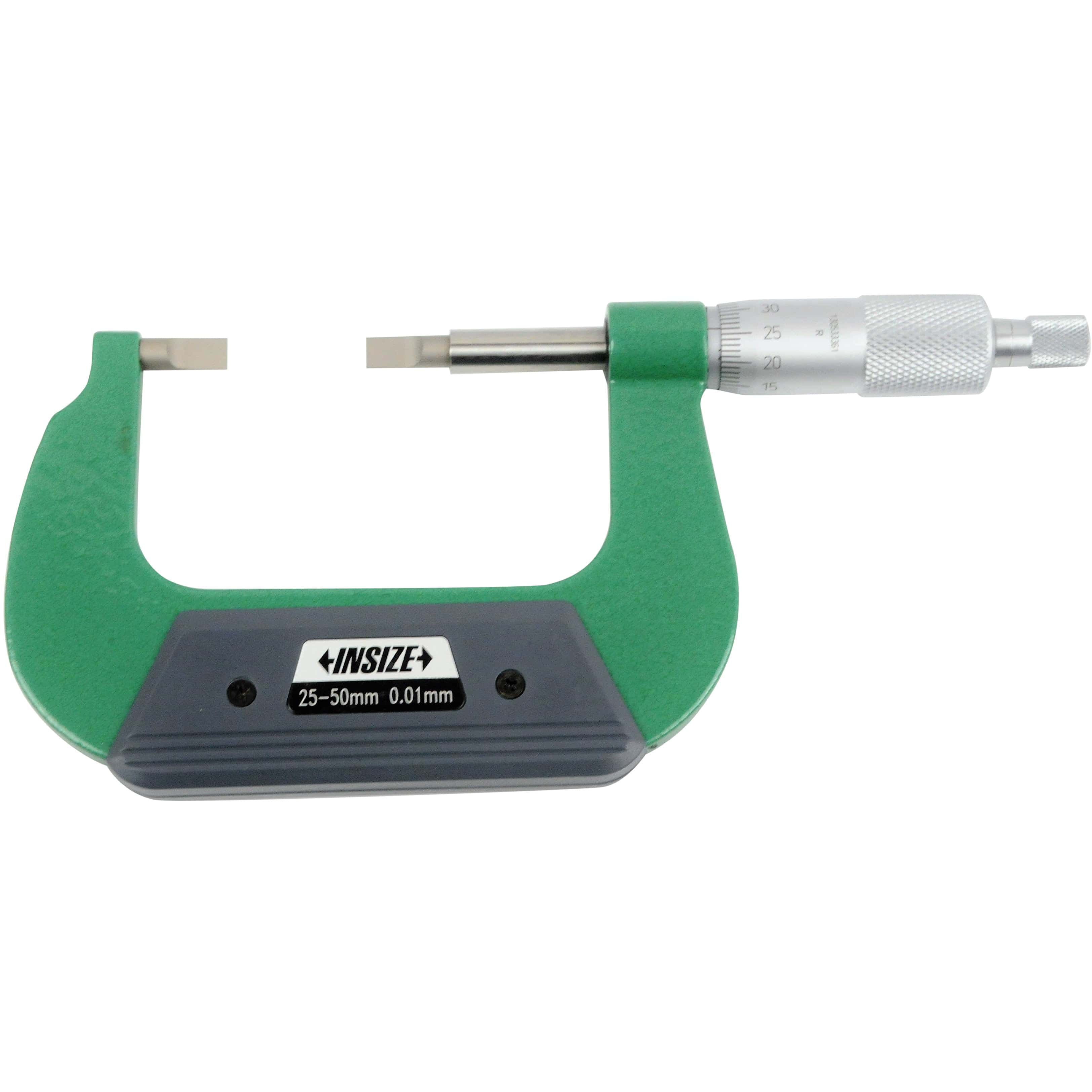 INSIZE Measuring Equipment Insize Metric Outside Blade Micrometer 25-50mm Range Series 3232-50A