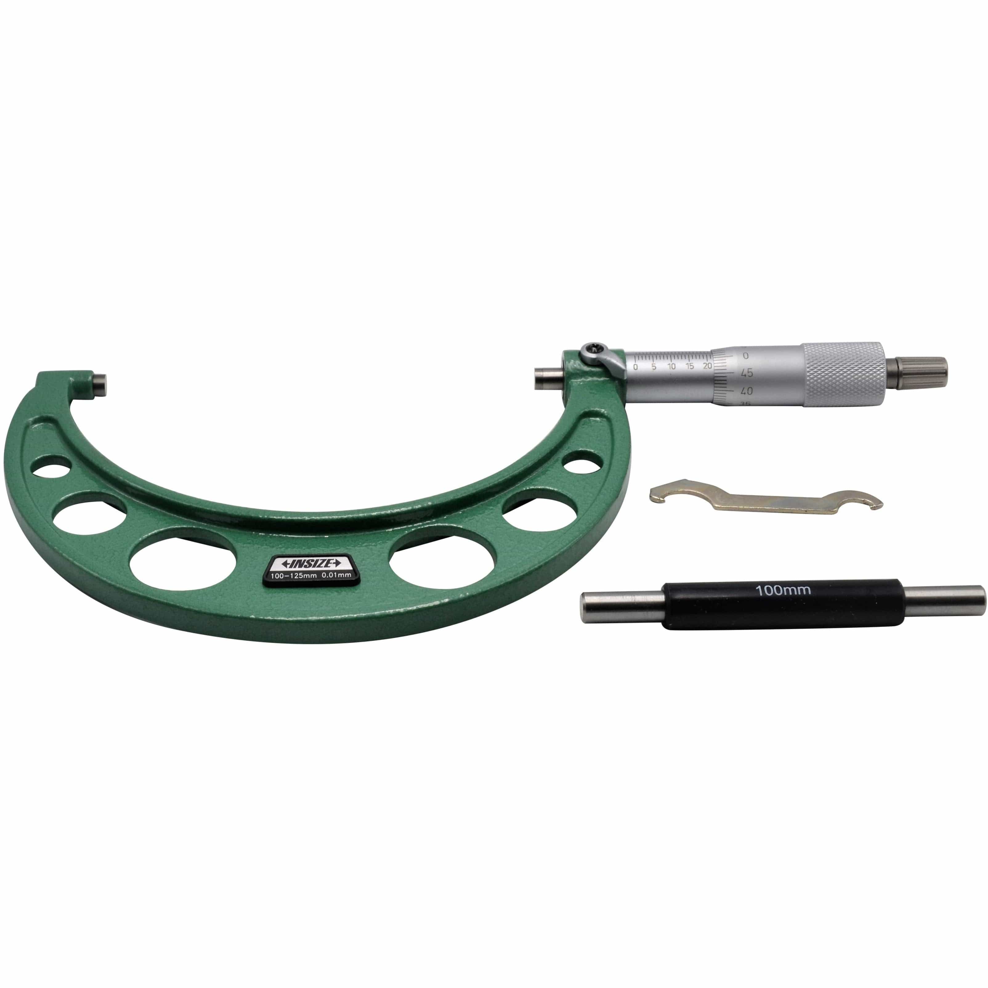 INSIZE Measuring Equipment Insize Metric Outside Micrometer 100-125mm Range Series 3203-125A