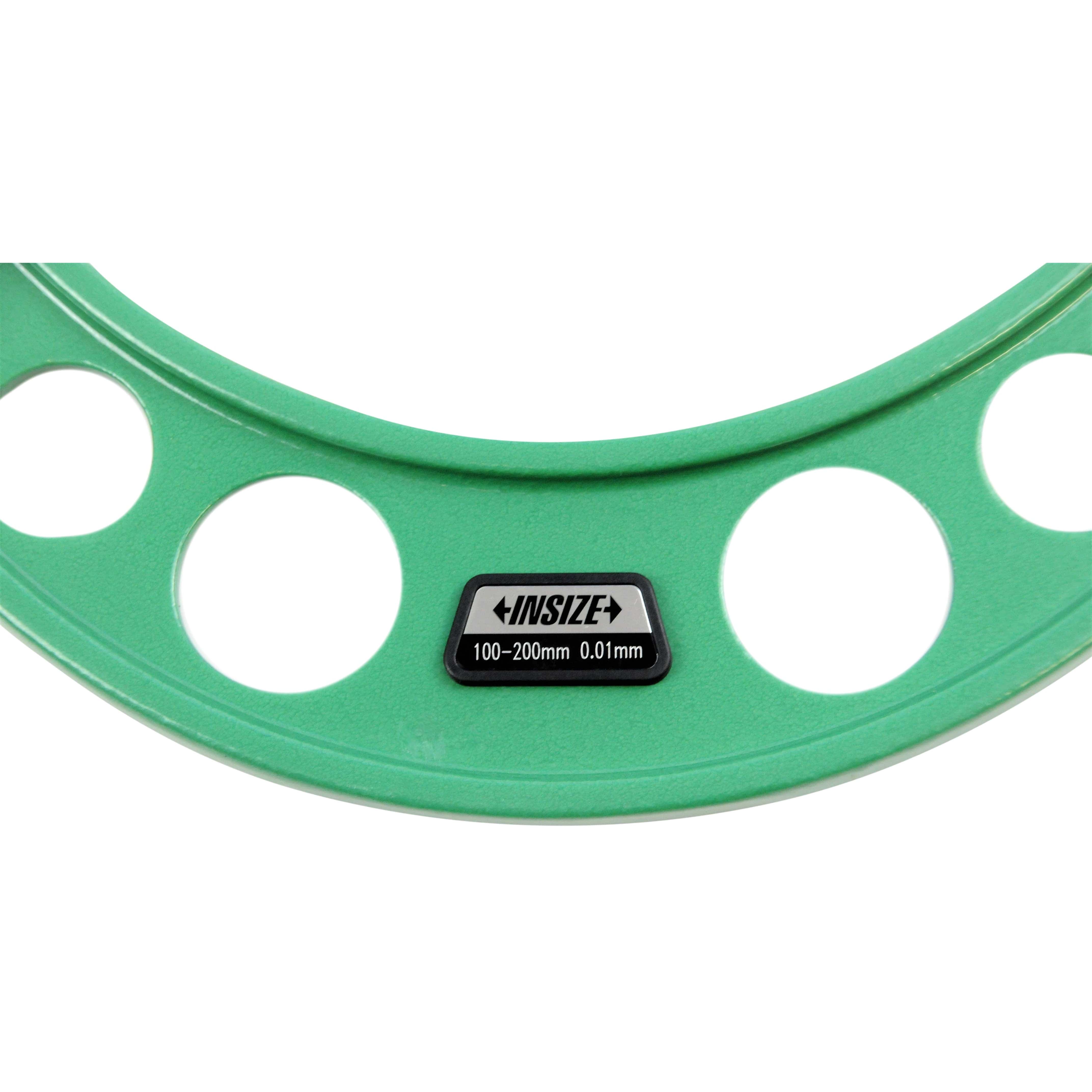 INSIZE Measuring Equipment Insize Metric Outside Micrometer 100-200mm Range Series 3206-200A