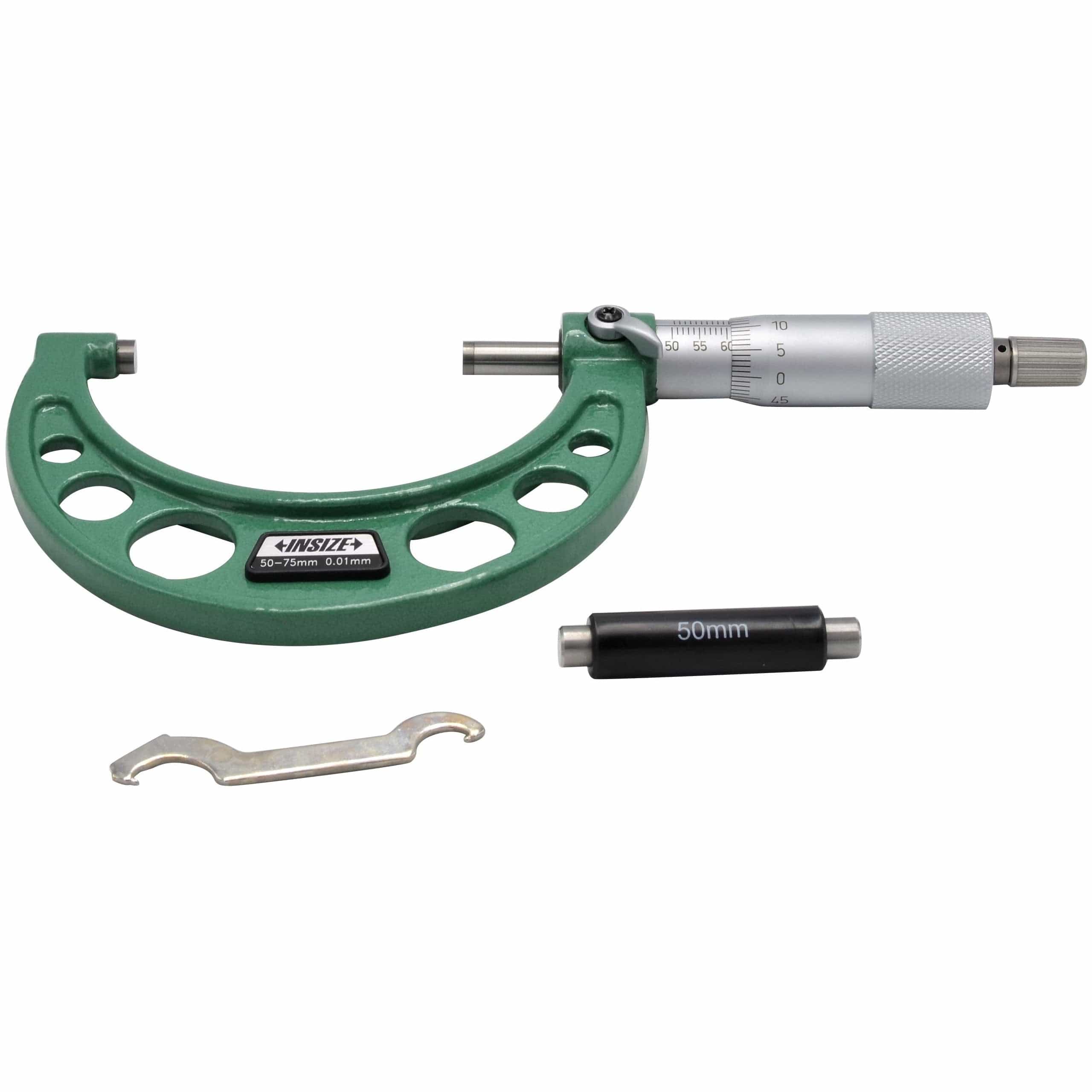 INSIZE Measuring Equipment Insize Metric Outside Micrometer 50-75mm Range Series 3203-75A