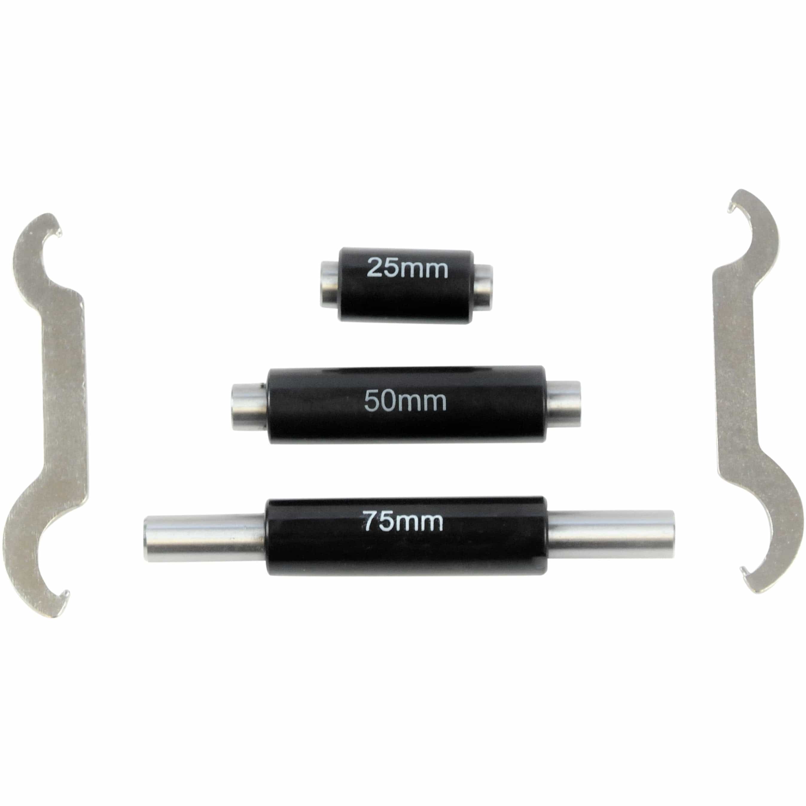 INSIZE Measuring Equipment Insize Metric Outside Micrometer Set 0-100mm Range Series 3203-1004A